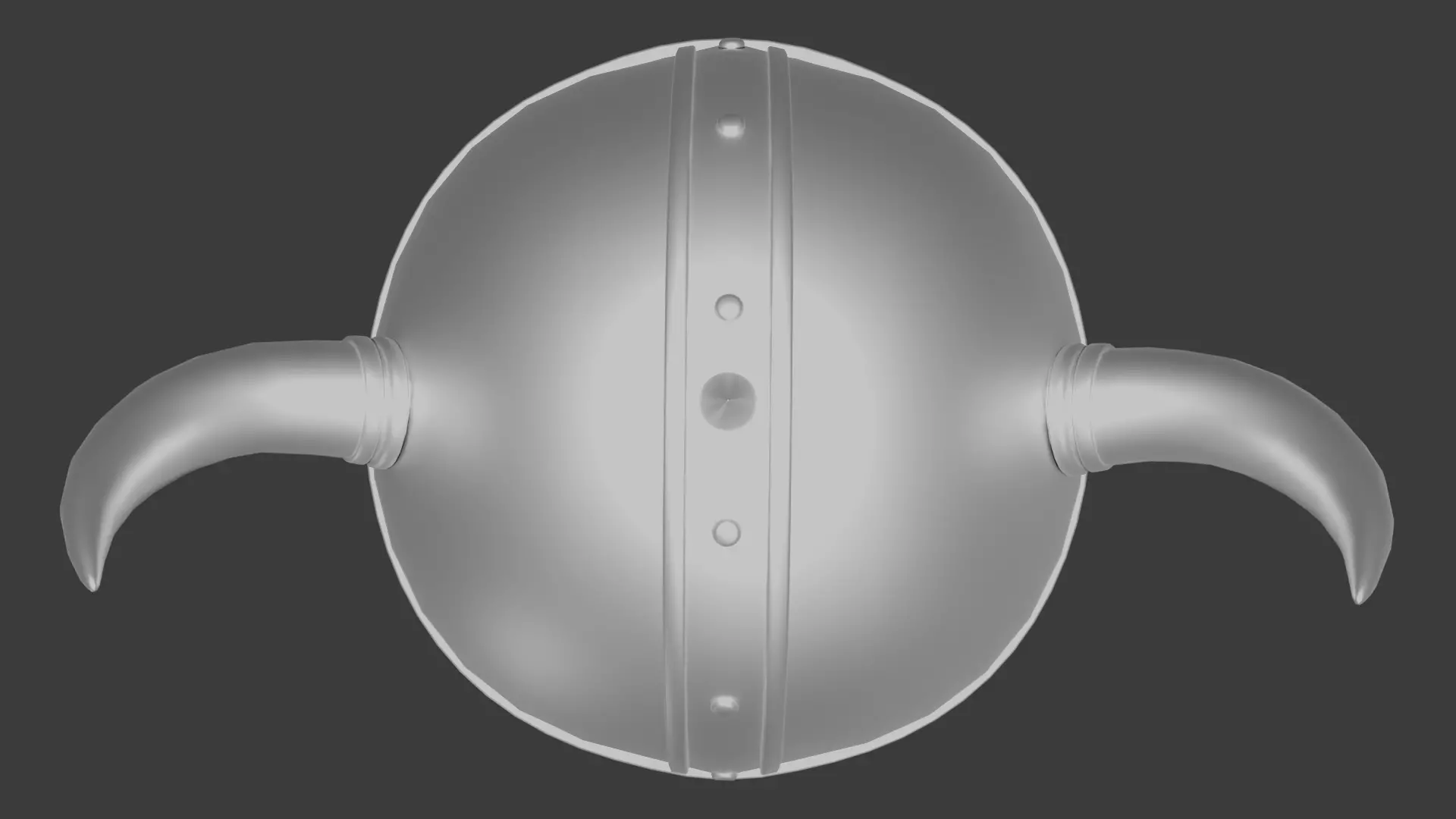 Viking Helmet - Low Poly Game Ready Low-poly 3D model_5