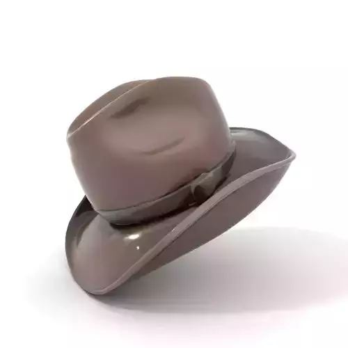 Elegant Black Fedora model pack