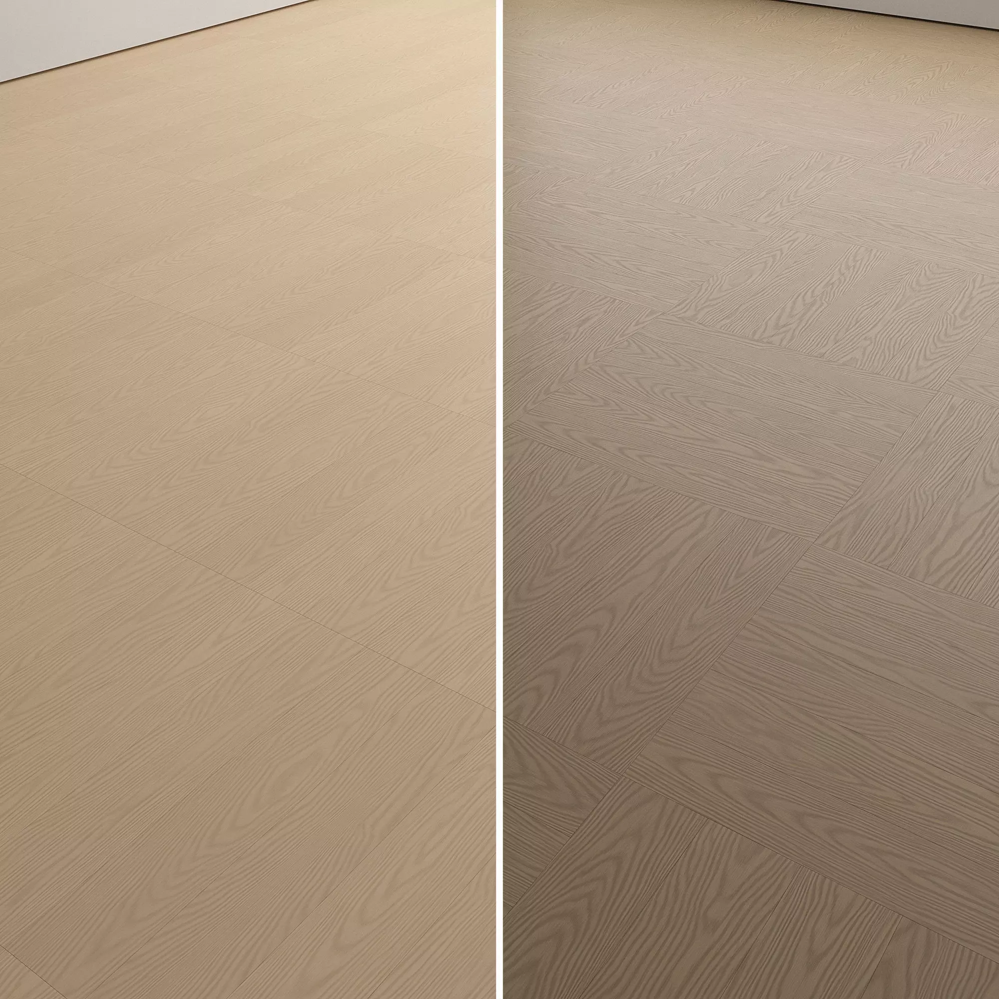 Oak Wood Flooring and Parquet Set 02 Texture_3