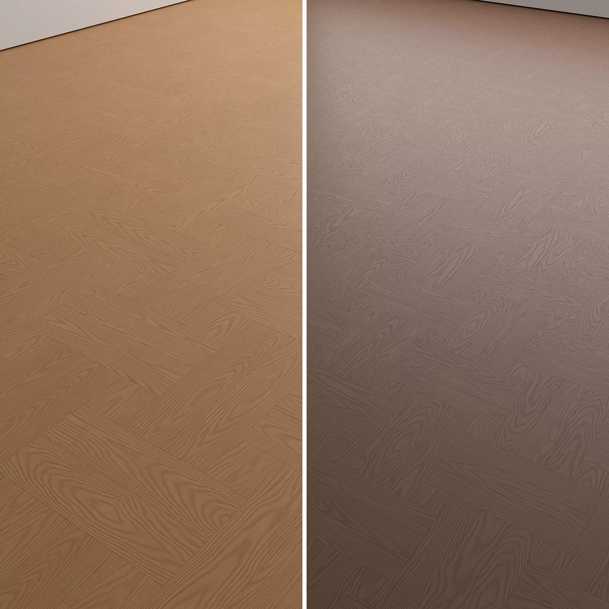 Oak Wood Flooring and Parquet Set 02 Texture_4