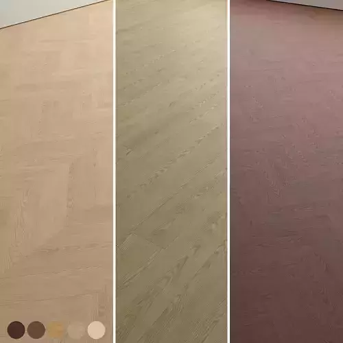 Oak Wood Flooring and Parquet Set 03 Texture