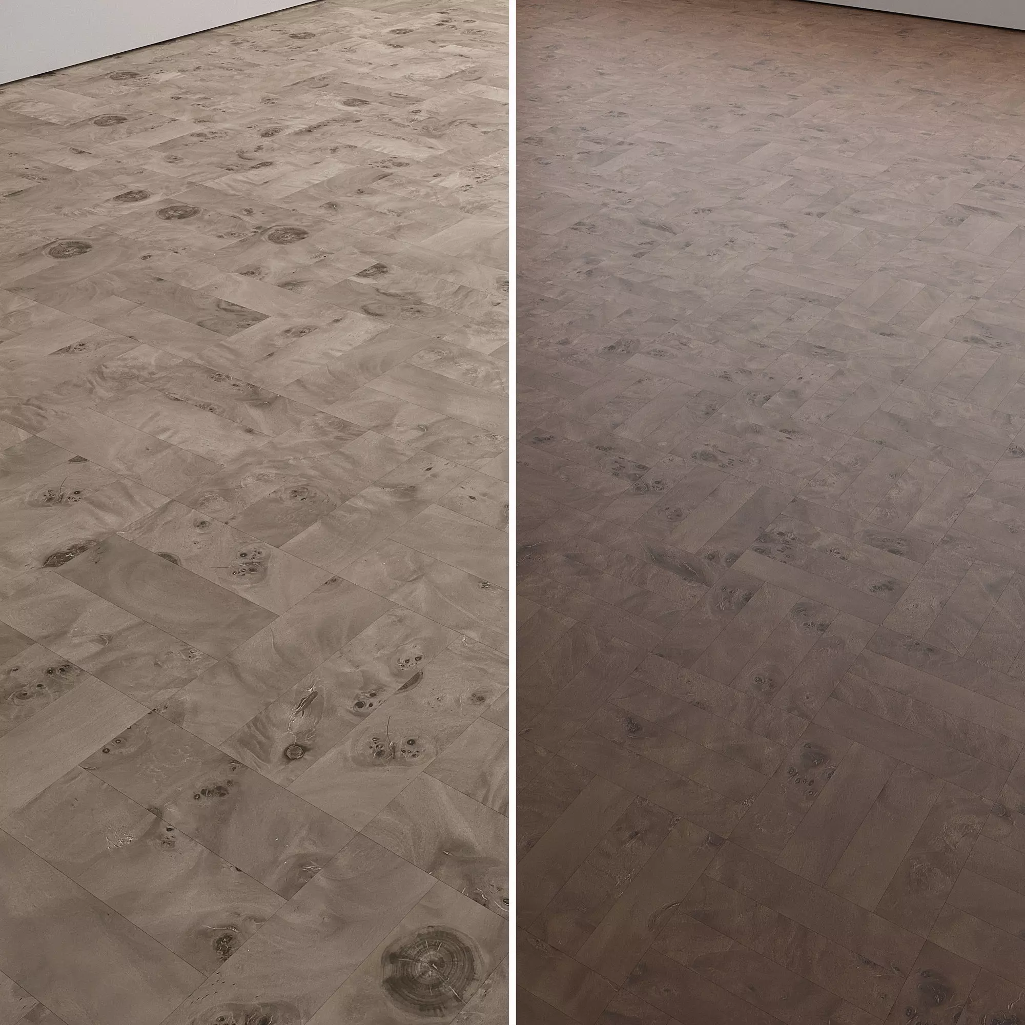 Birch Burl wood flooring and parquet Set 02 Texture_5