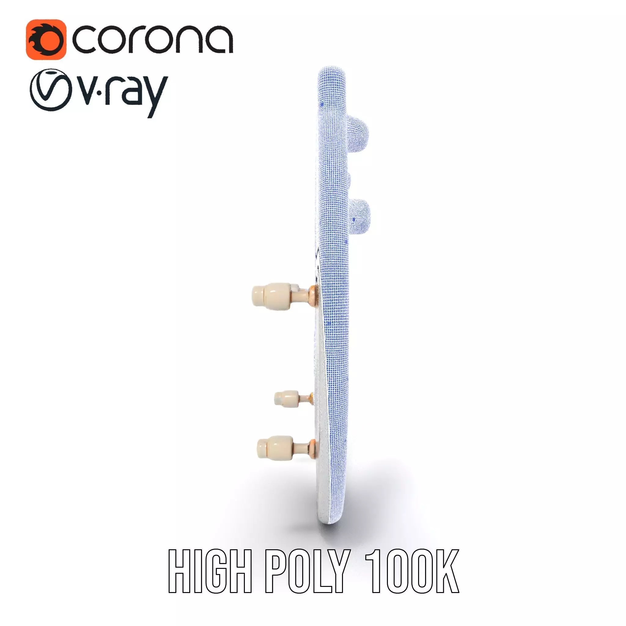 Rustic Horseshoe model pack Low-poly 3D model_34