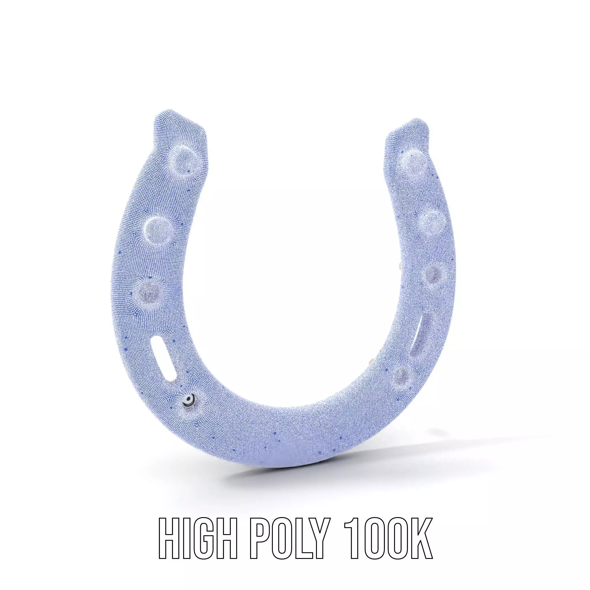 Rustic Horseshoe model pack Low-poly 3D model_4