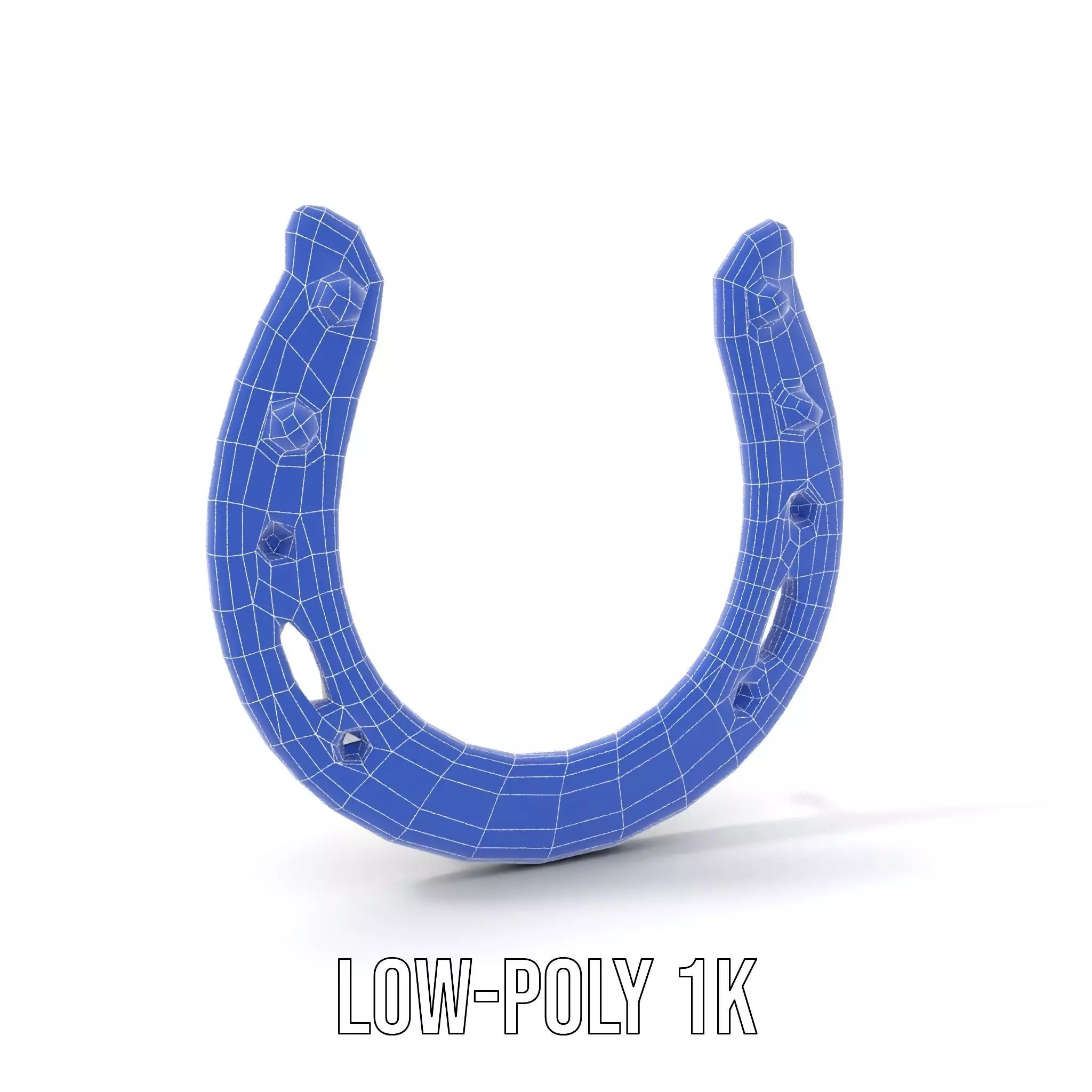 Rustic Horseshoe model pack Low-poly 3D model_19