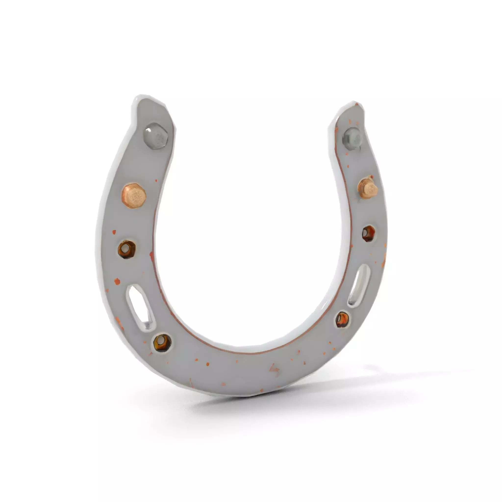 Rustic Horseshoe model pack Low-poly 3D model_12