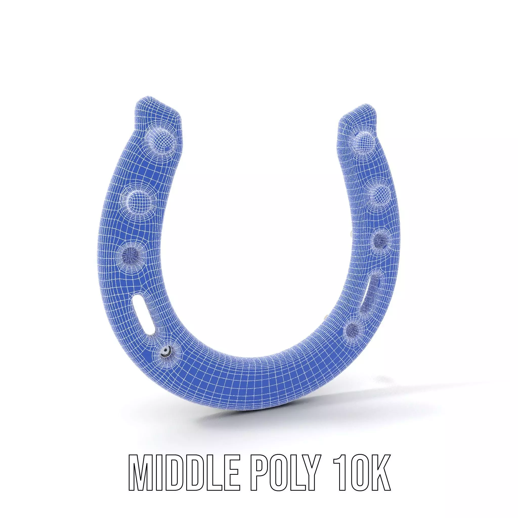 Rustic Horseshoe model pack Low-poly 3D model_11