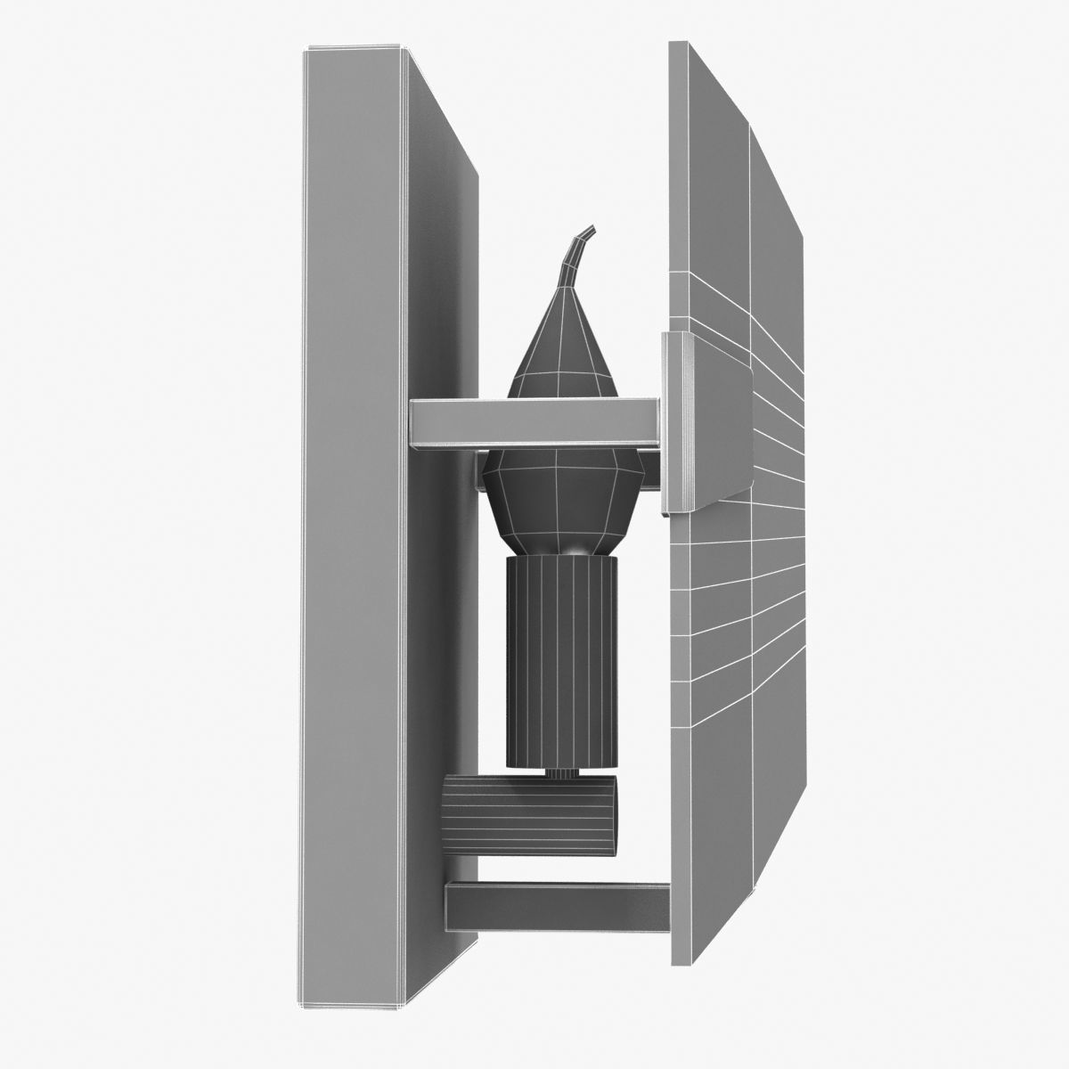 KALCO Lighting Giada ADA Wall Sconce 3D model_10