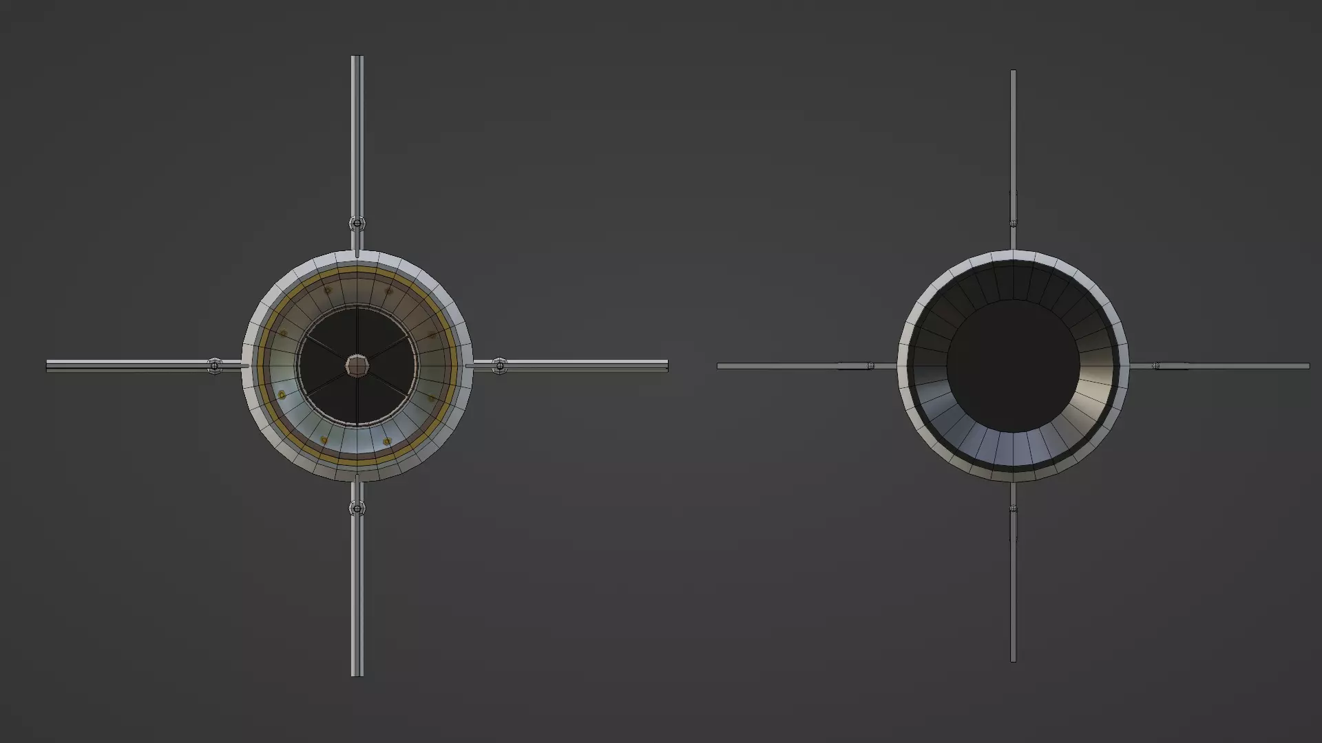 RGM-84 Harpoon Low Poly Game Ready Free low-poly 3D model_4