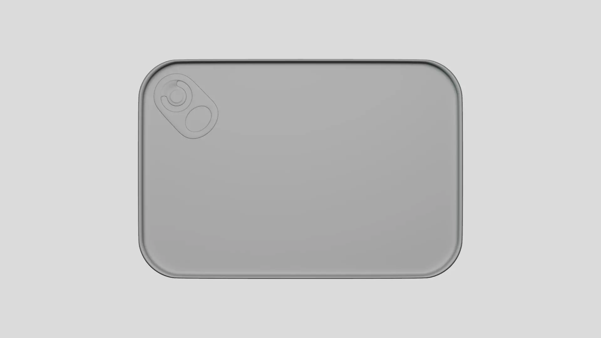 Can Ring - Geometry Only No Textures No Materials 3D model_2