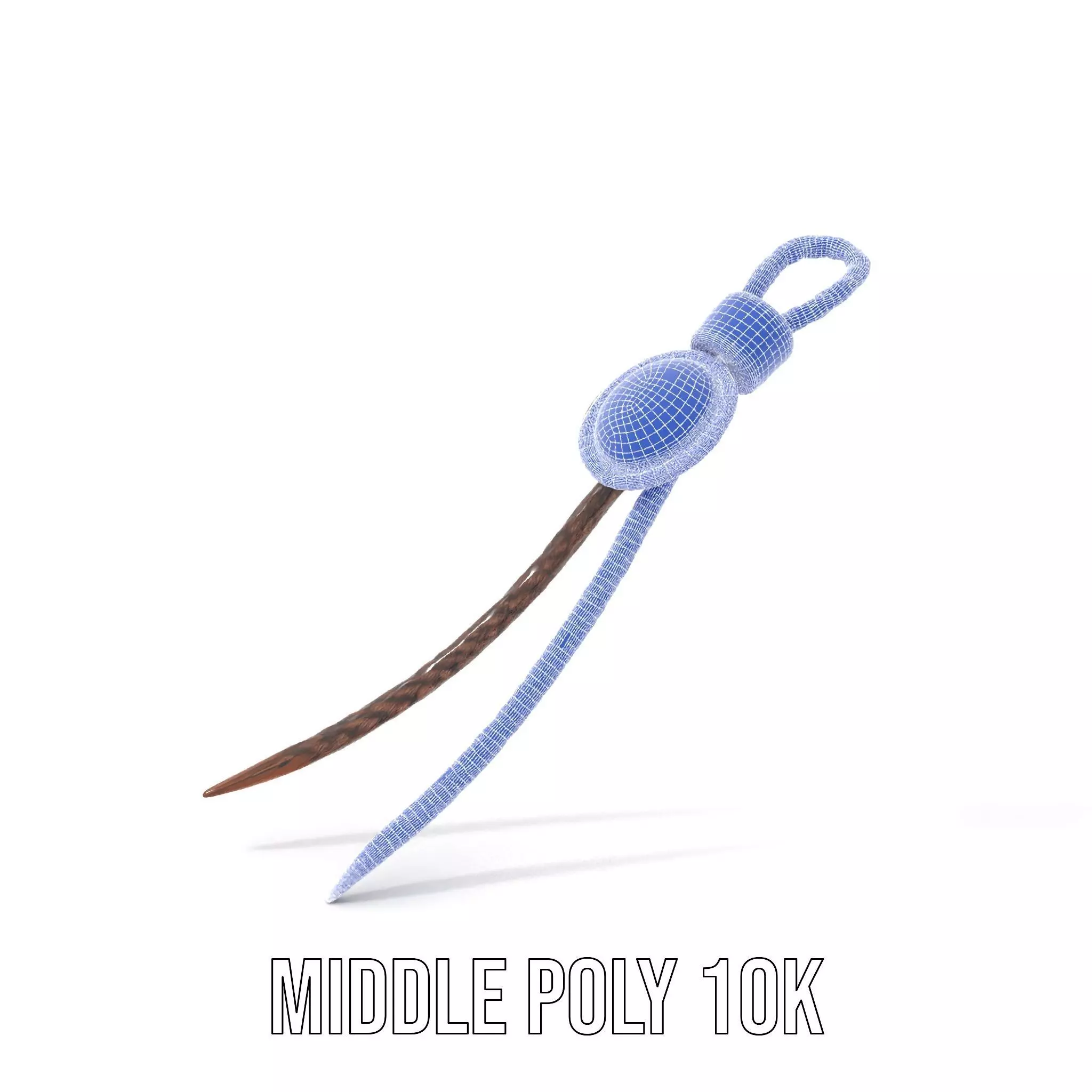 Turquoise Leather Bolo Tie model pack Low-poly 3D model_27