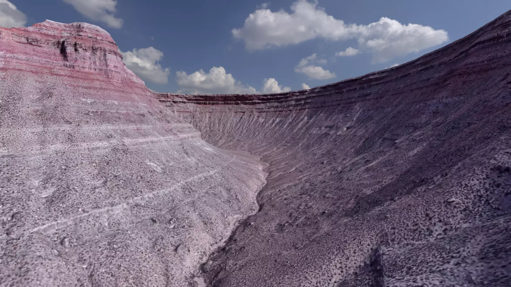 Ancient Dry River Multipurpose 3D Terrain Model 3D model_15