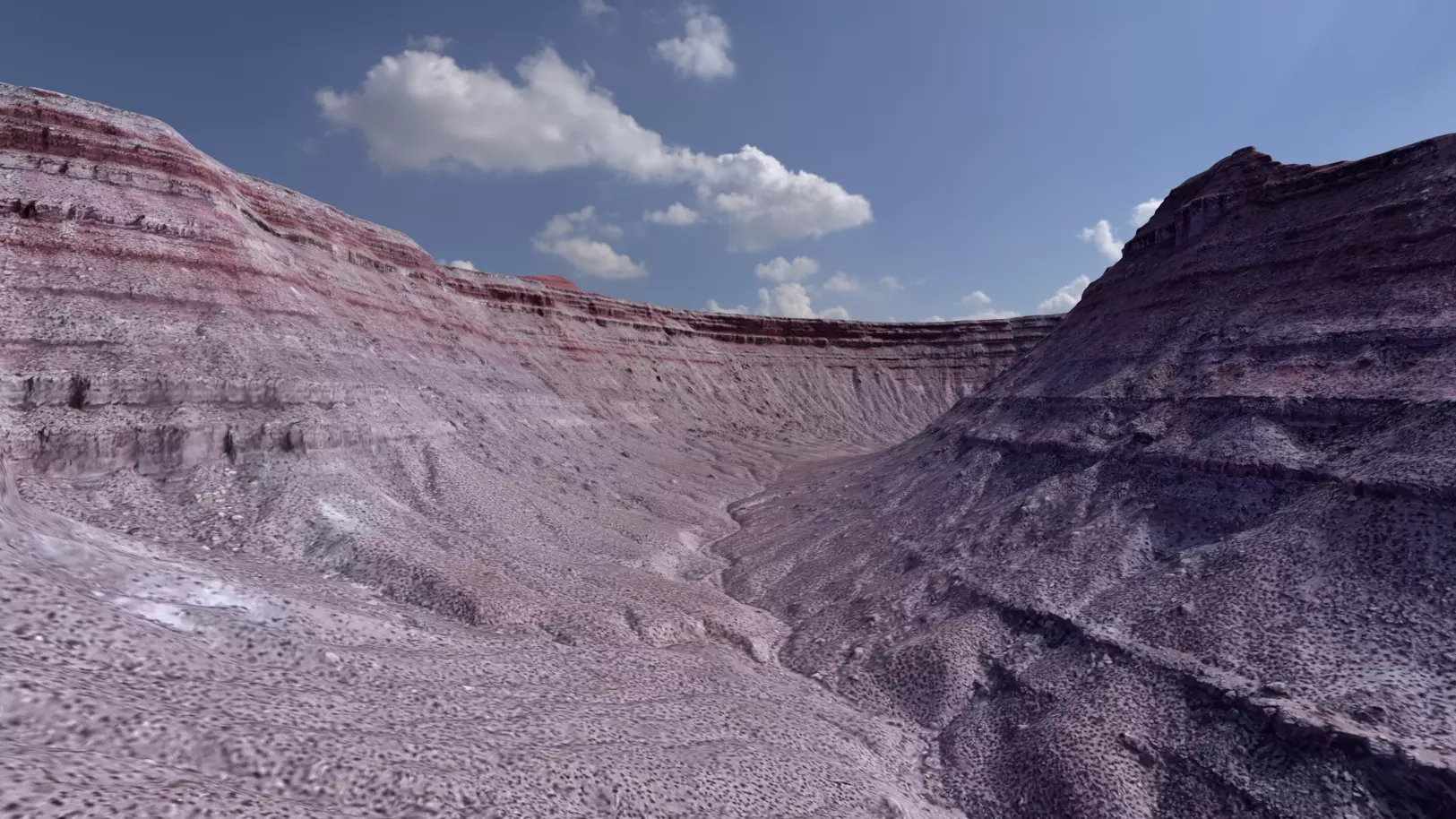 Ancient Dry River Multipurpose 3D Terrain Model 3D model_14