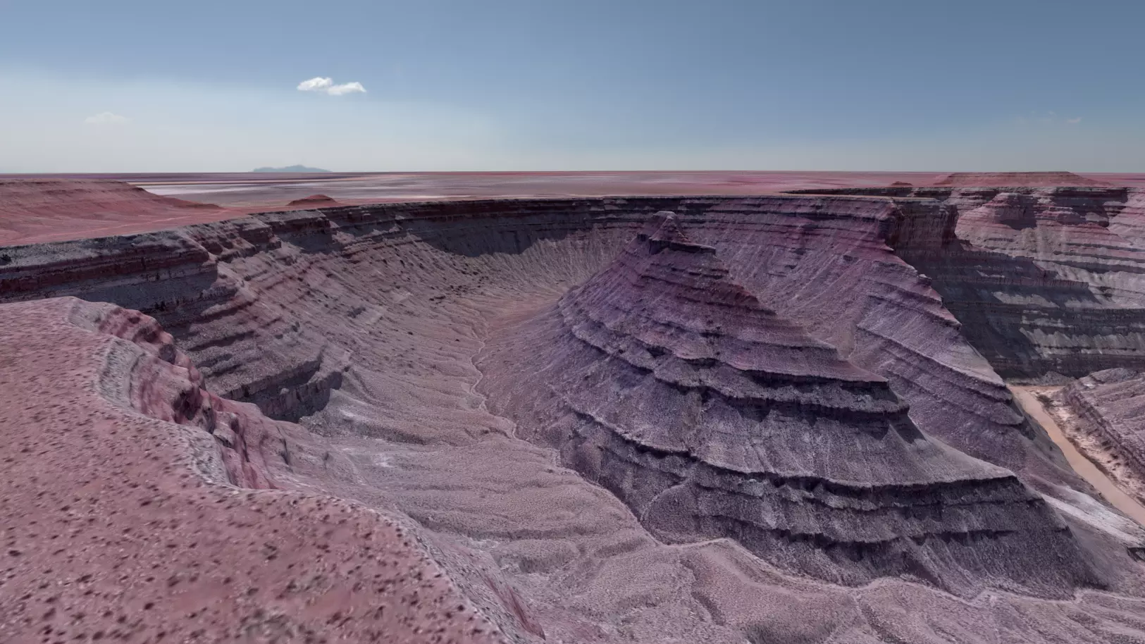 Ancient Dry River Multipurpose 3D Terrain Model 3D model_13