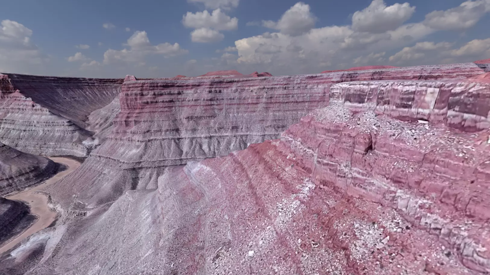 Ancient Dry River Multipurpose 3D Terrain Model 3D model_16