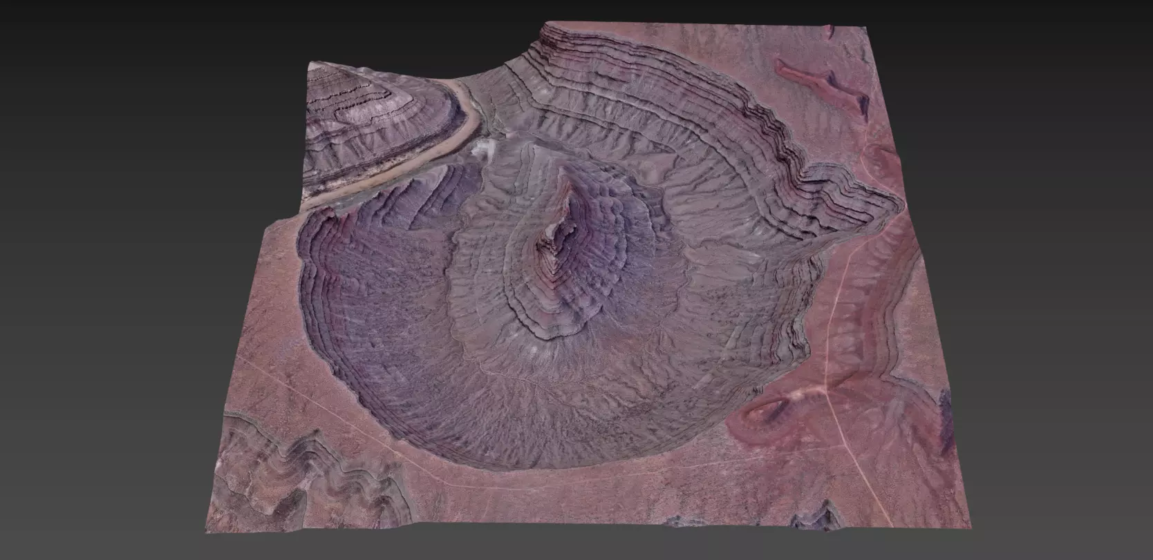 Ancient Dry River Multipurpose 3D Terrain Model 3D model_27