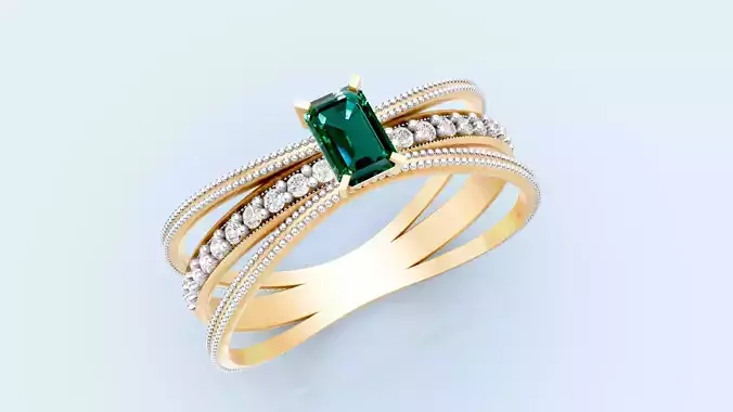 Verdant Grace Ring