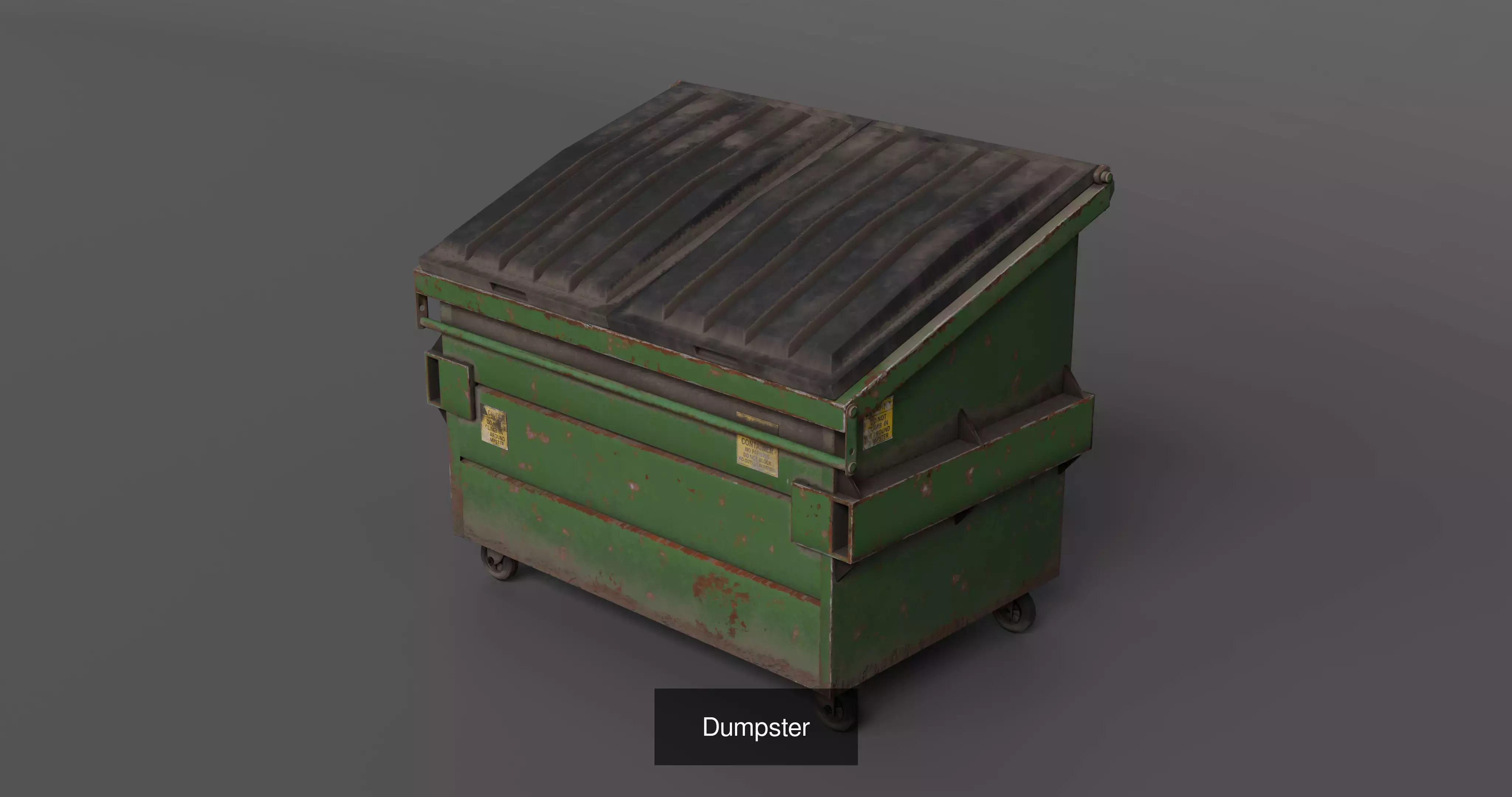 Urban Trash Prop Pack  Assets with 4K Textures  LODs 3D Model Collection_2