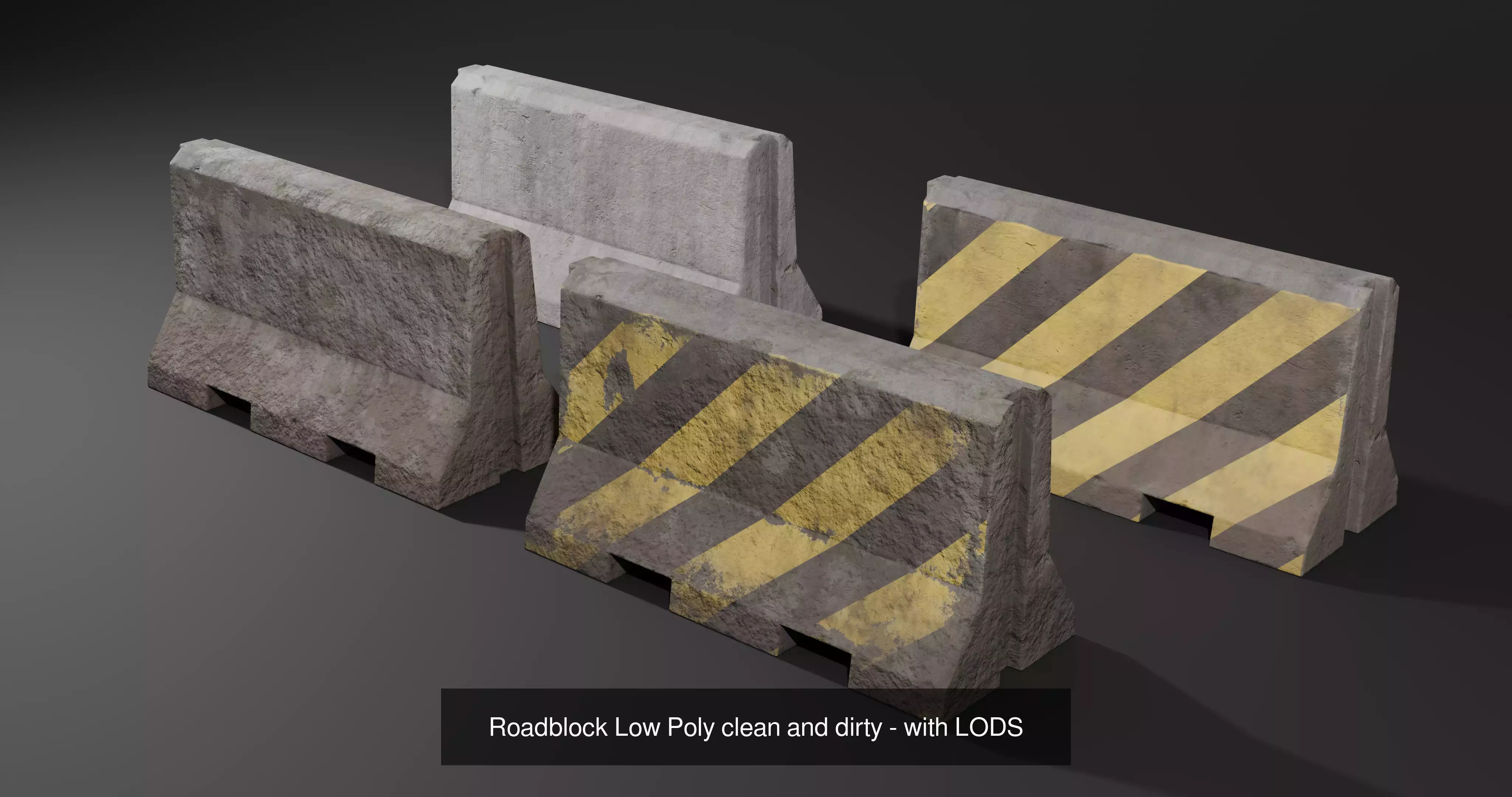 Urban Trash Prop Pack  Assets with 4K Textures  LODs 3D Model Collection_4