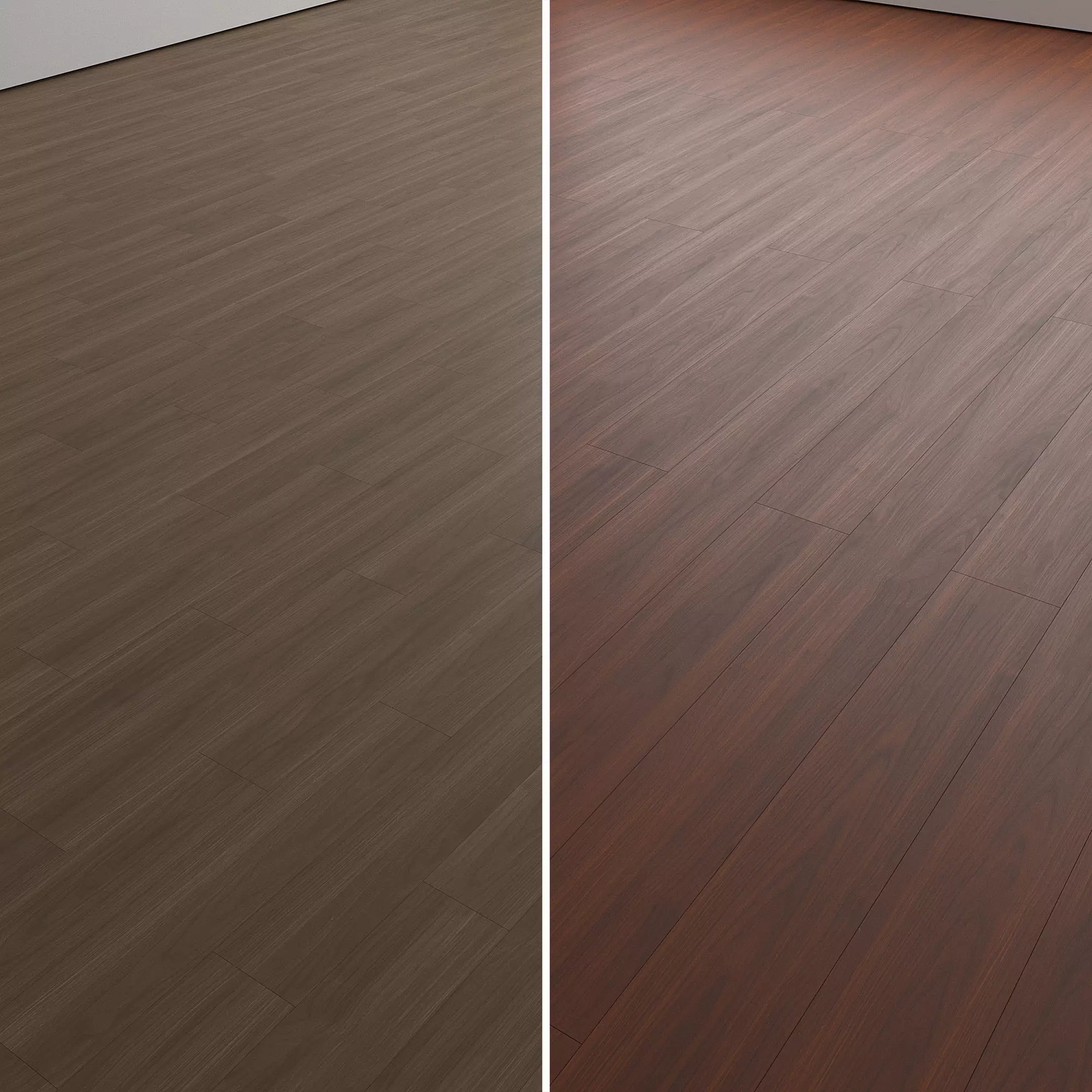 Walnut Wood Flooring and Parquet Set 02 Texture_2