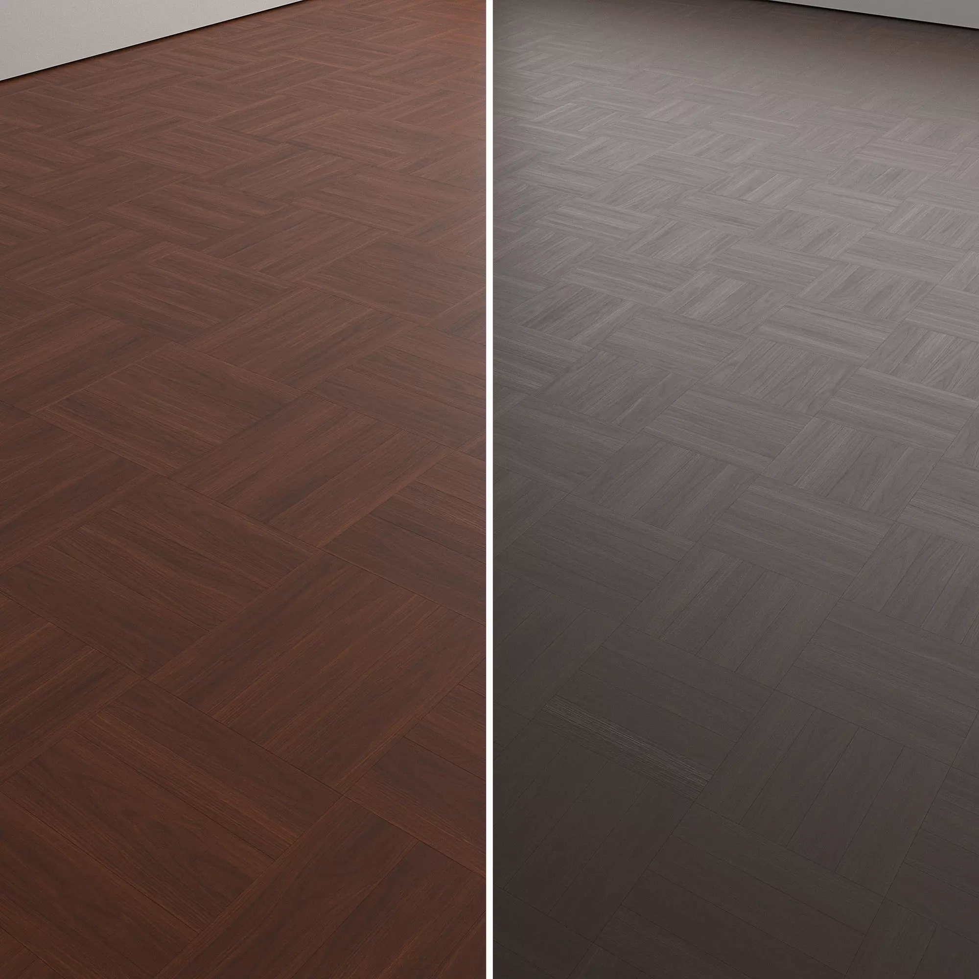 Walnut Wood Flooring and Parquet Set 02 Texture_5
