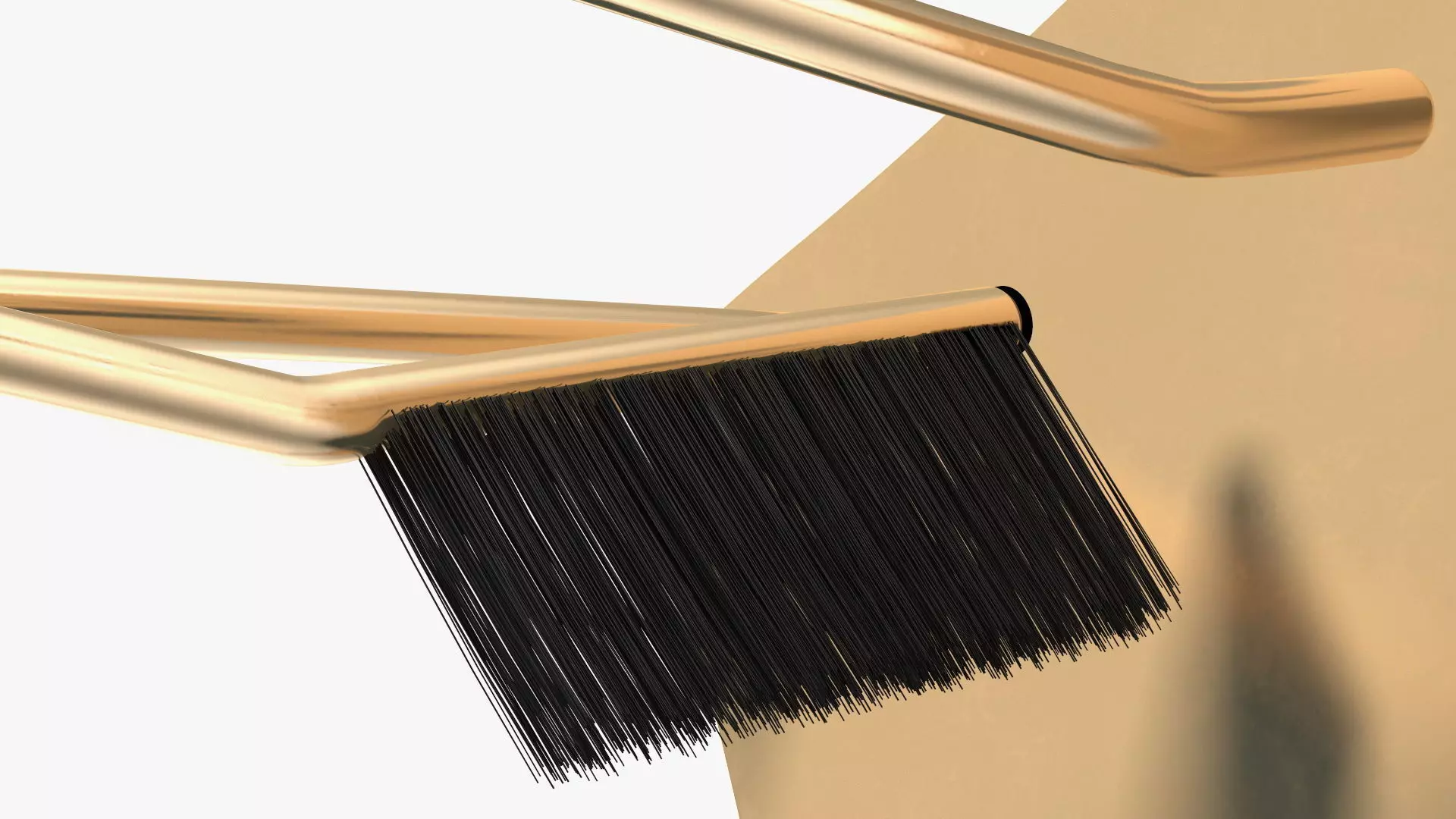 Port Fireplace Tools Brass 3D model_12