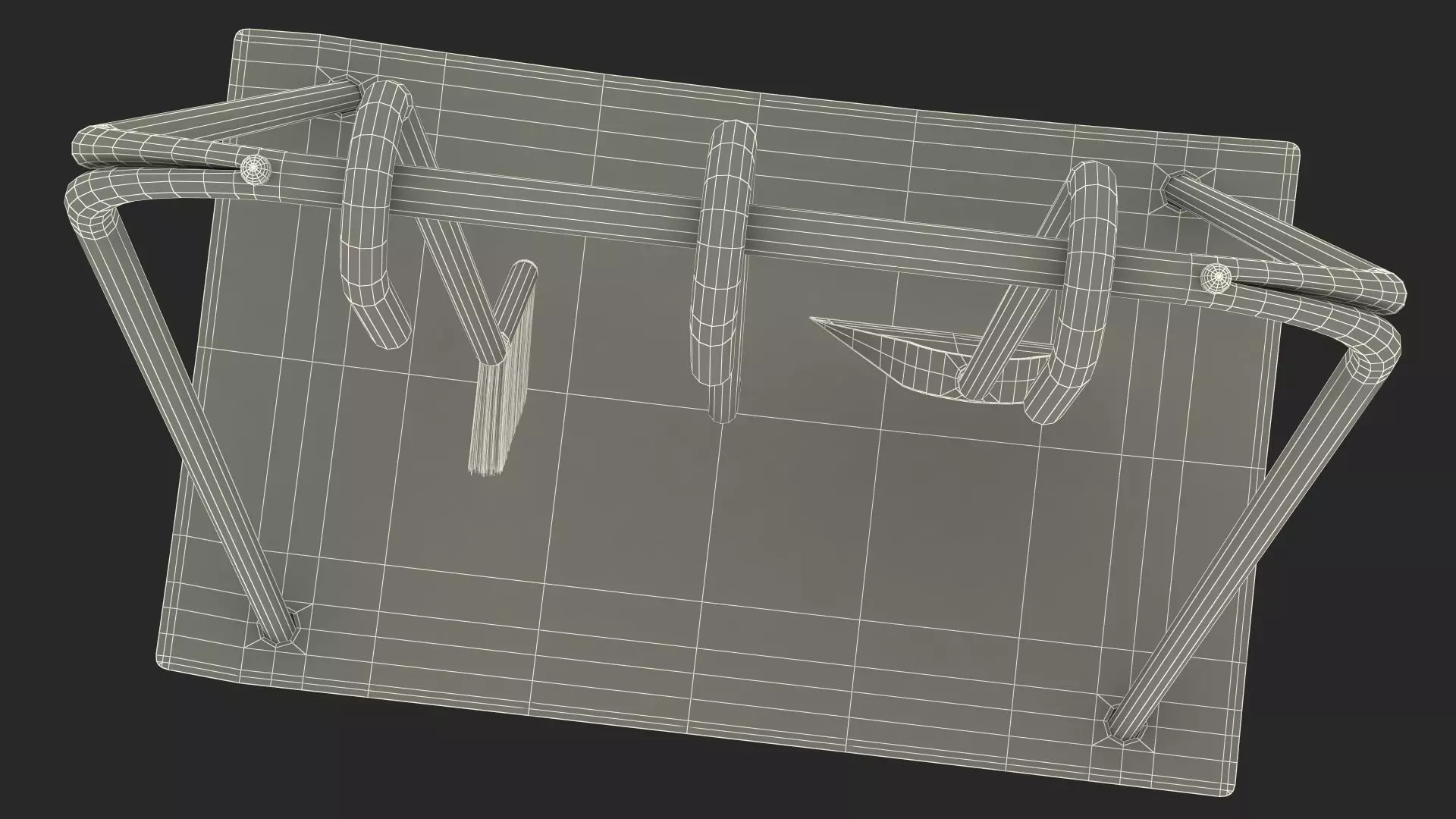 Port Fireplace Tools Brass 3D model_25