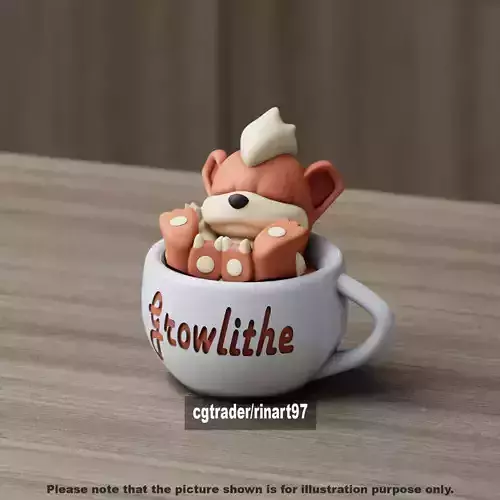 Growlithe chill cup
