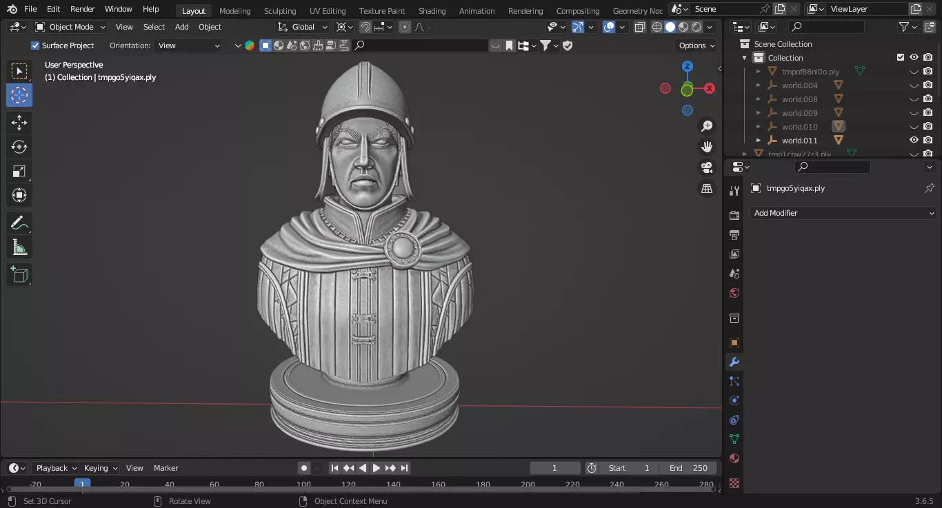 Medieval British Soldier Pawn Chess Piece 3D print model_2