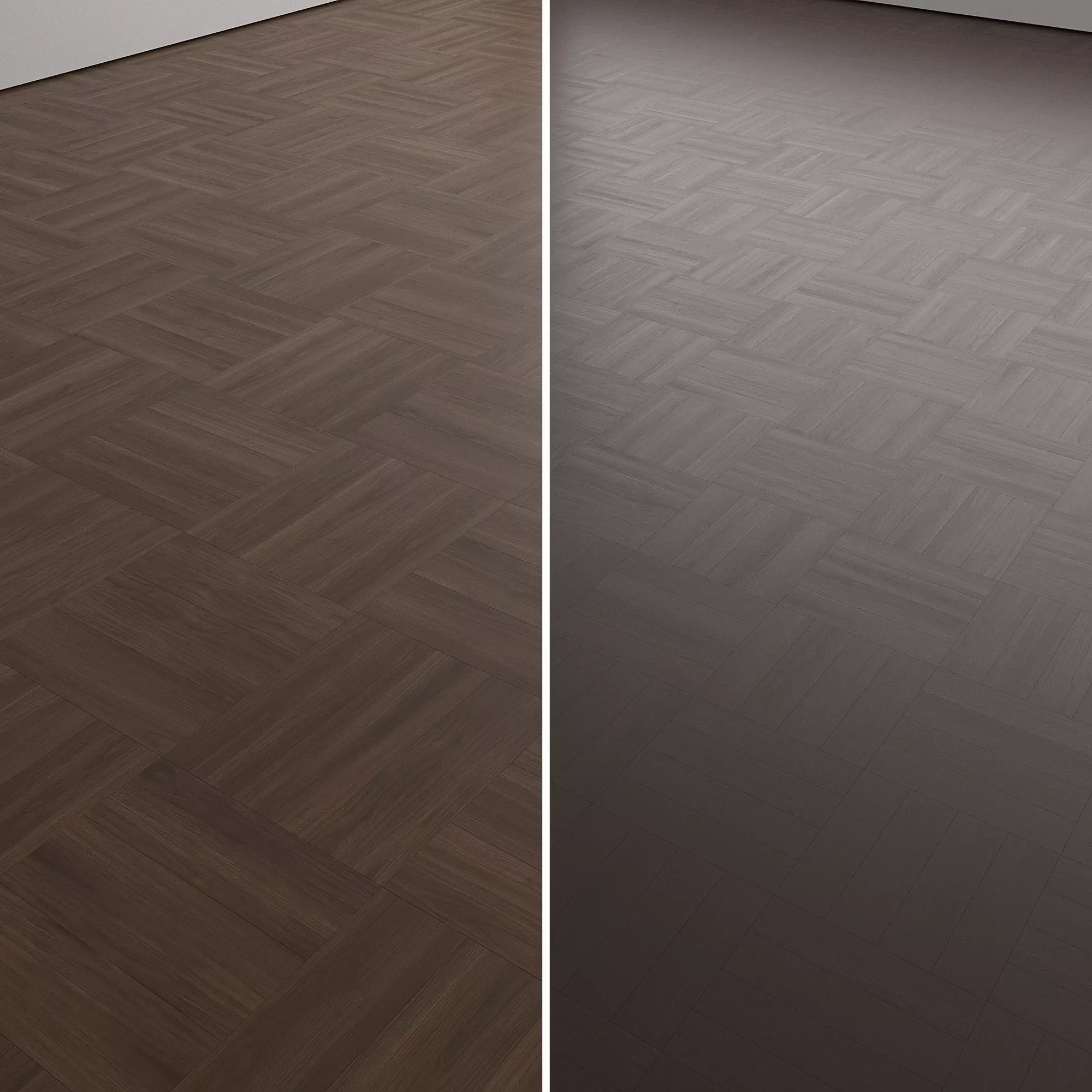 Walnut Wood Flooring and Parquet Set 03 Texture_5