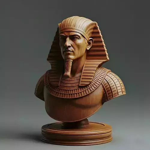  Ancient Egyptian King Chess Piece