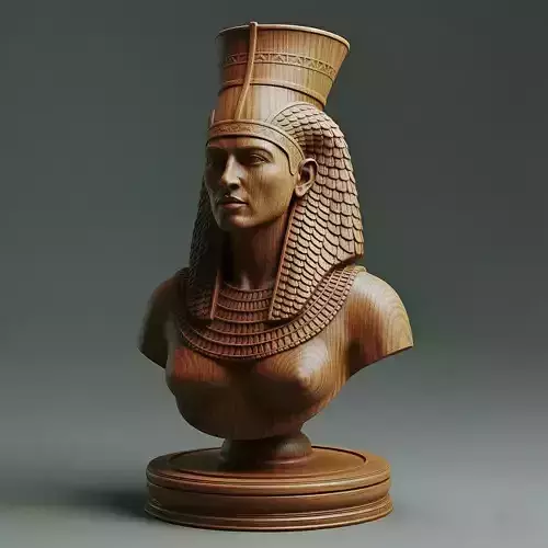 Ancient Egyptian Queen Chess Piece
