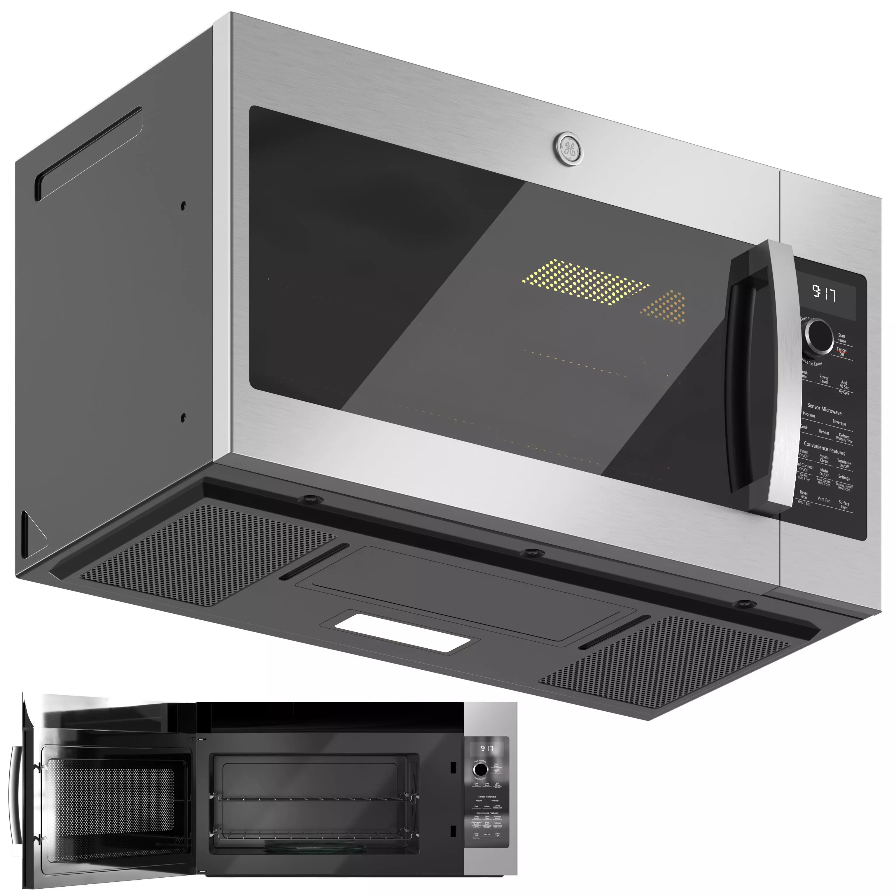 GE Appliance Collection 14 3D model_2