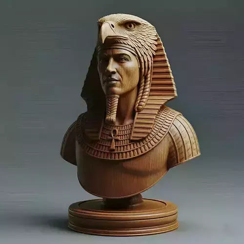 Ancient Egyptian Spiritual Leader Chess Piece