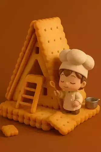Baker and a Biscuit House