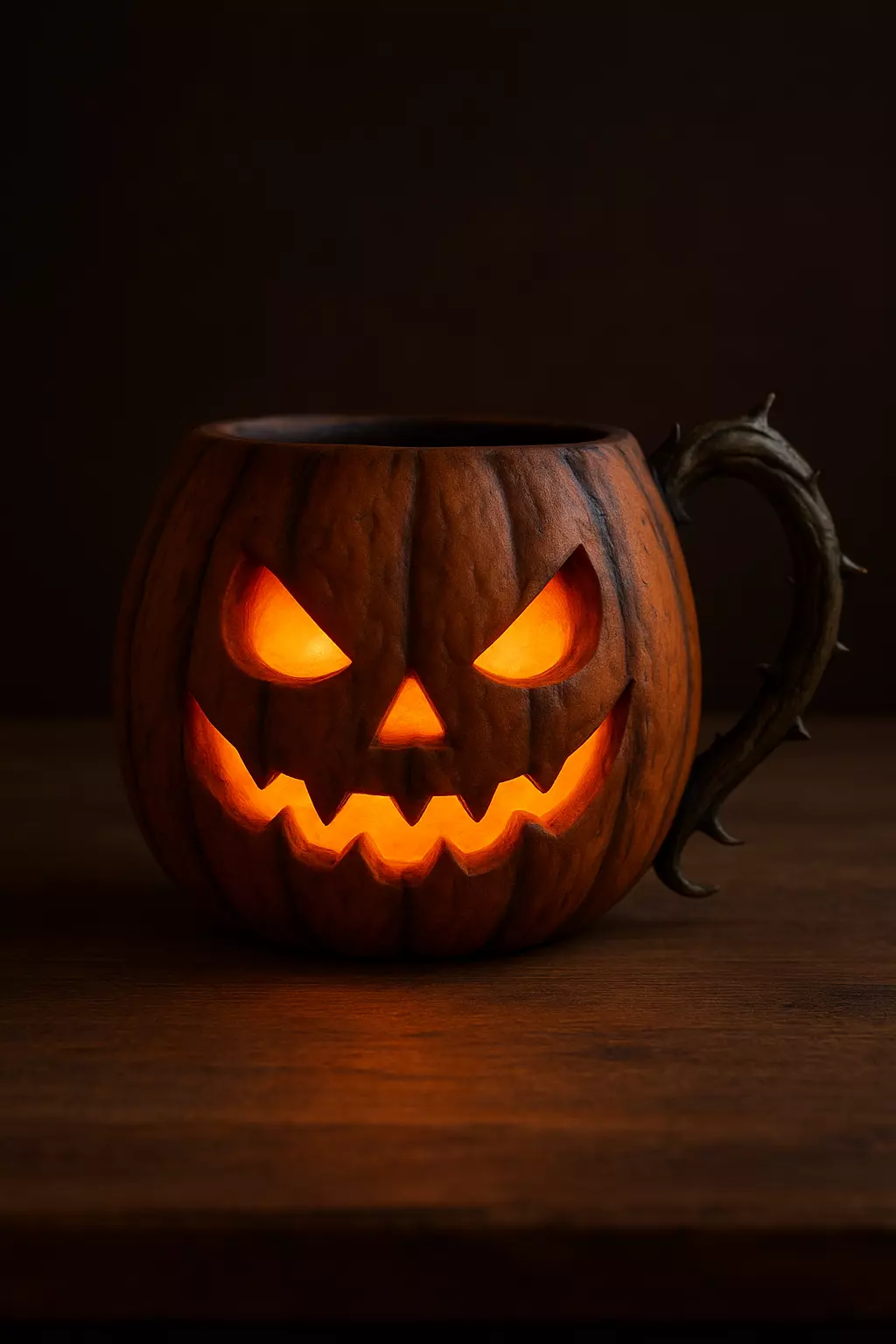 Jack o Lantern Coffee Mug 3D print model_0