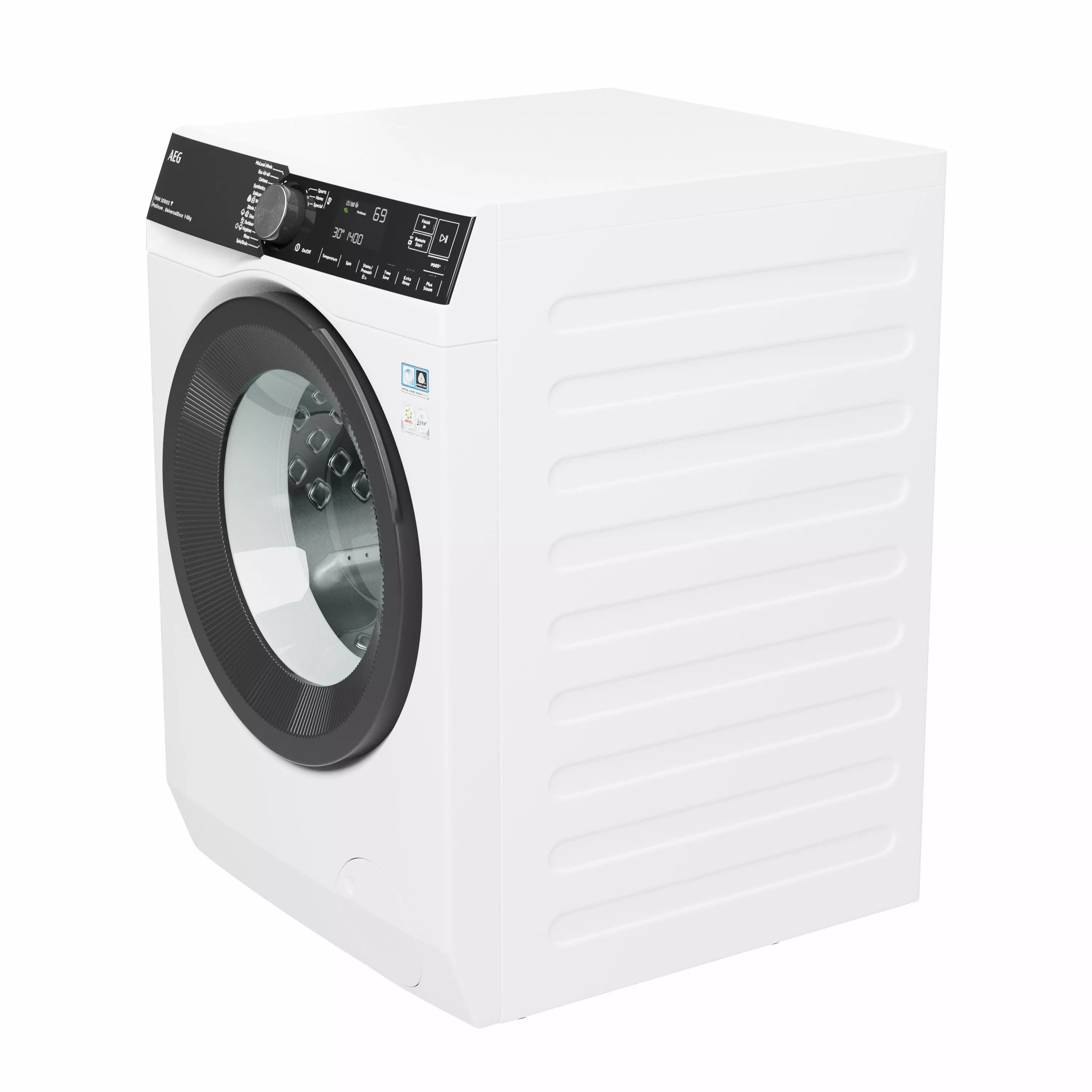 AEG WASHING MACHINE 3D model_2