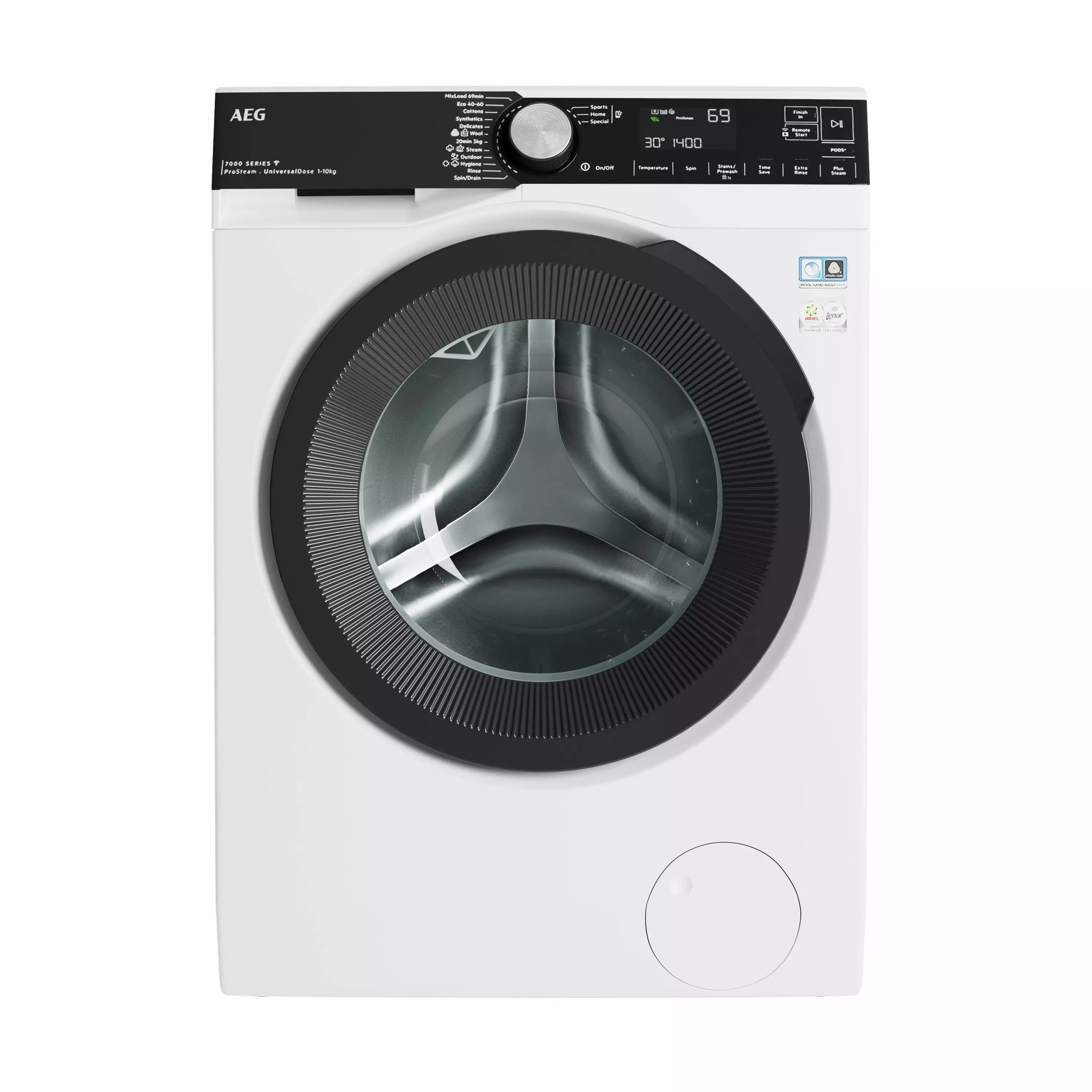 AEG WASHING MACHINE 3D model_1