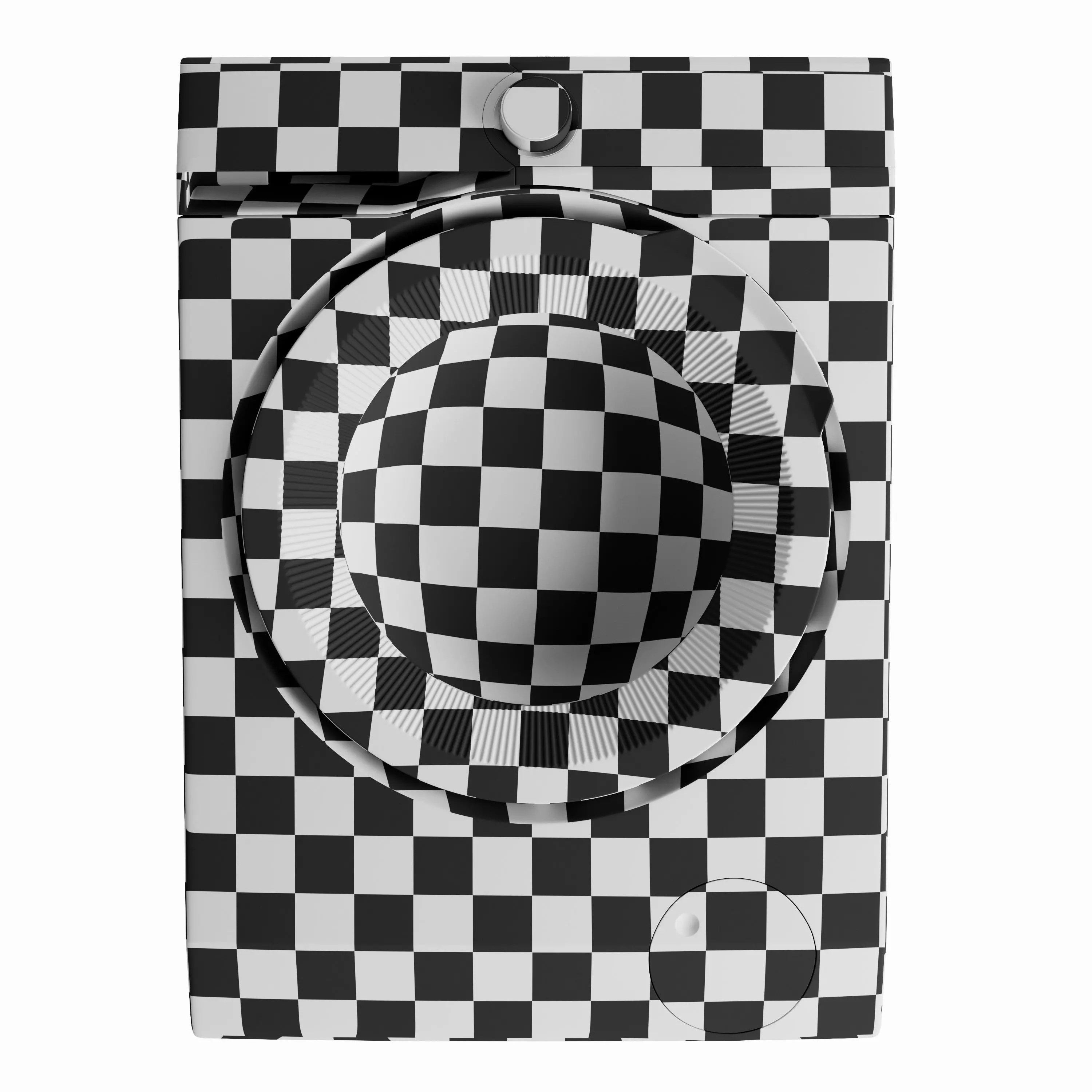 AEG WASHING MACHINE 3D model_6