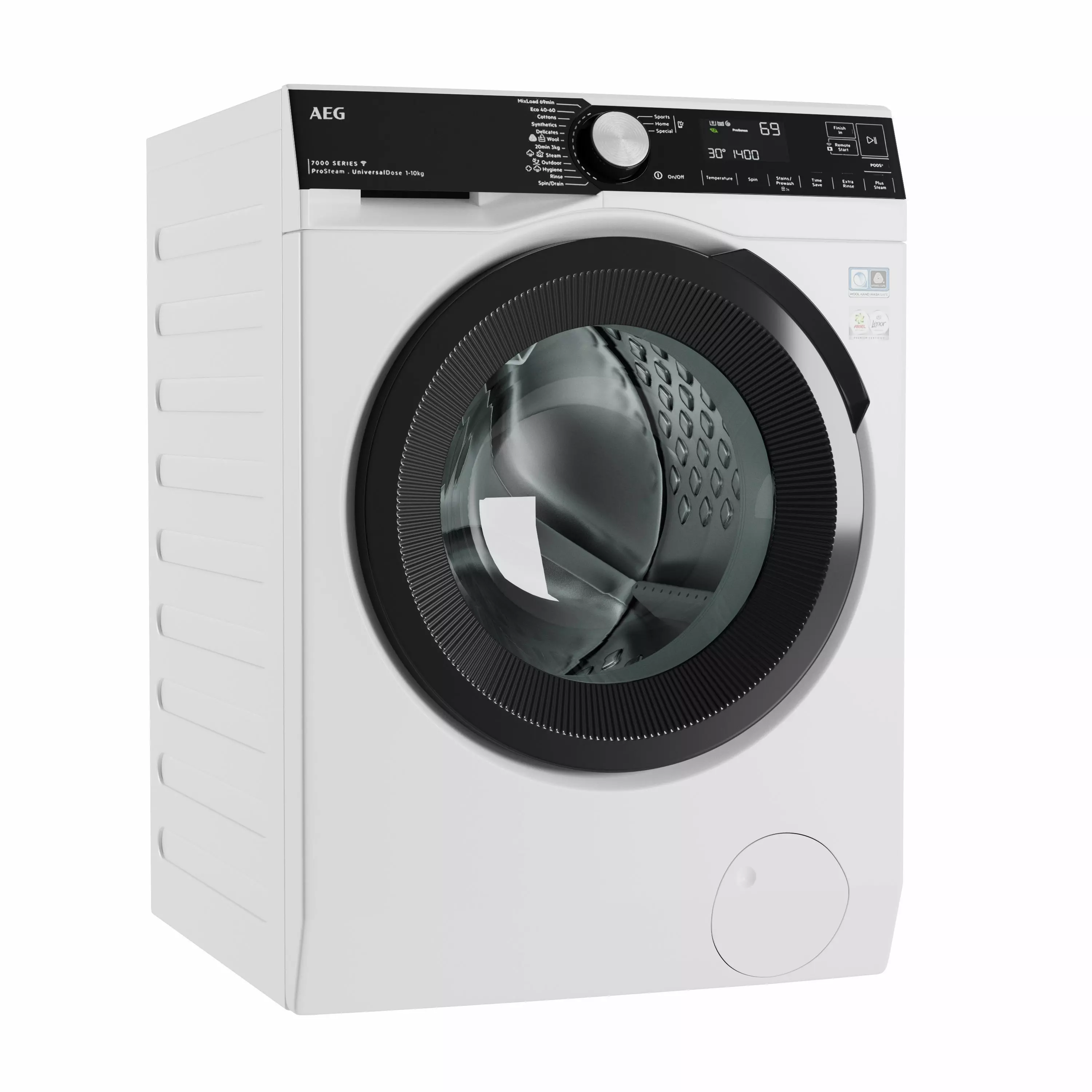 AEG WASHING MACHINE 3D model_0