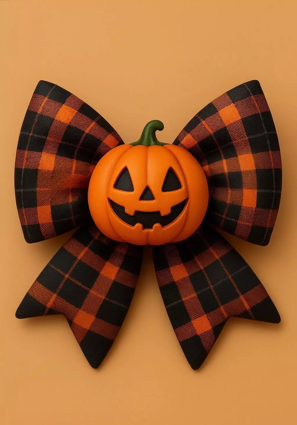 Halloween pumpkin Candle Stand 3D print model_1