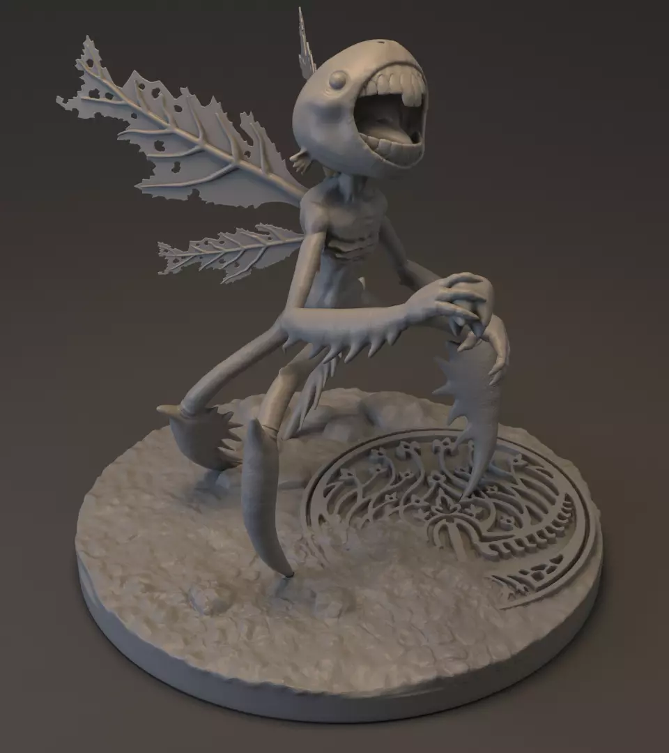 Tooth Fairy Hellboy 2 3D print model_2