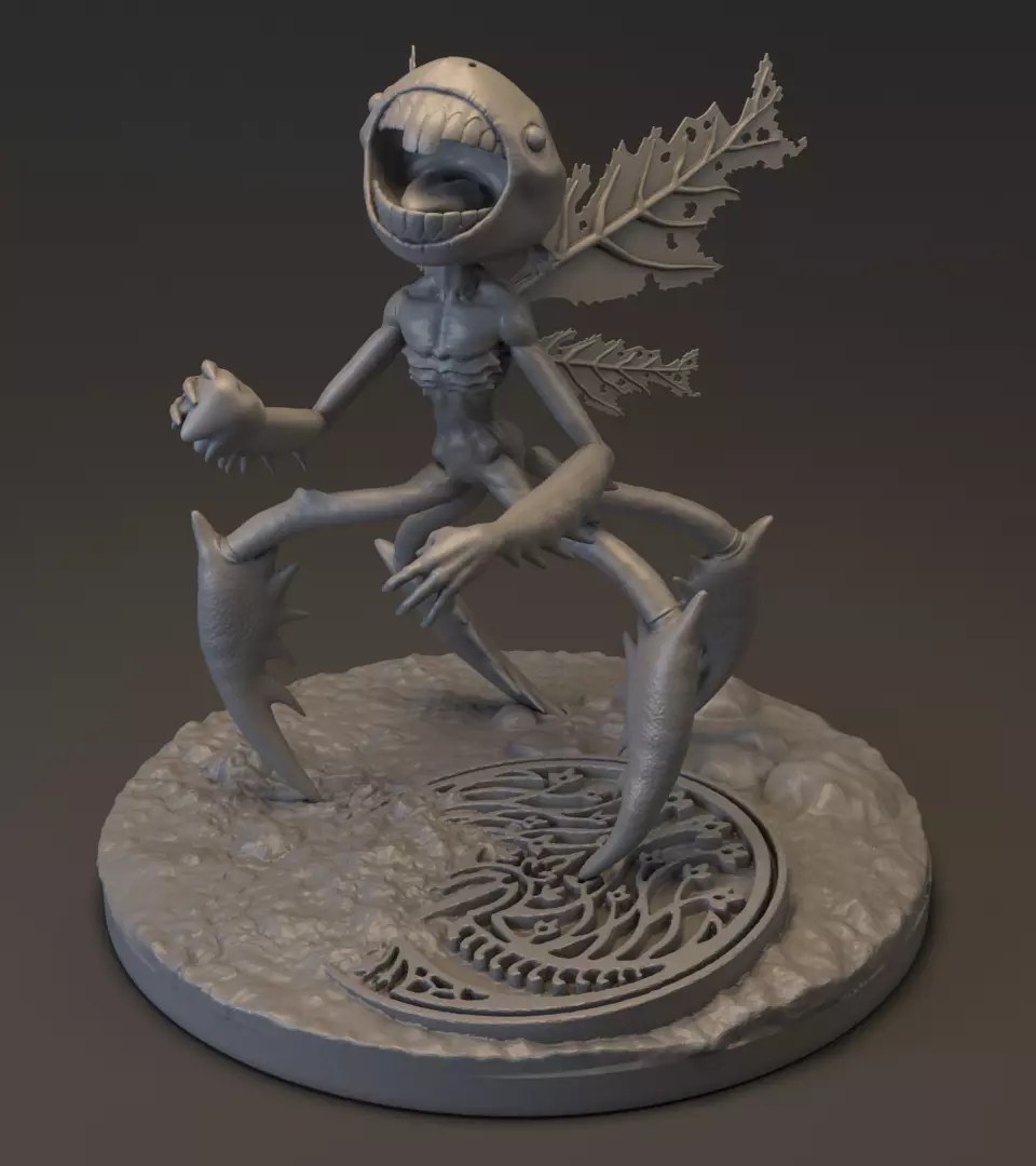 Tooth Fairy Hellboy 2 3D print model_1