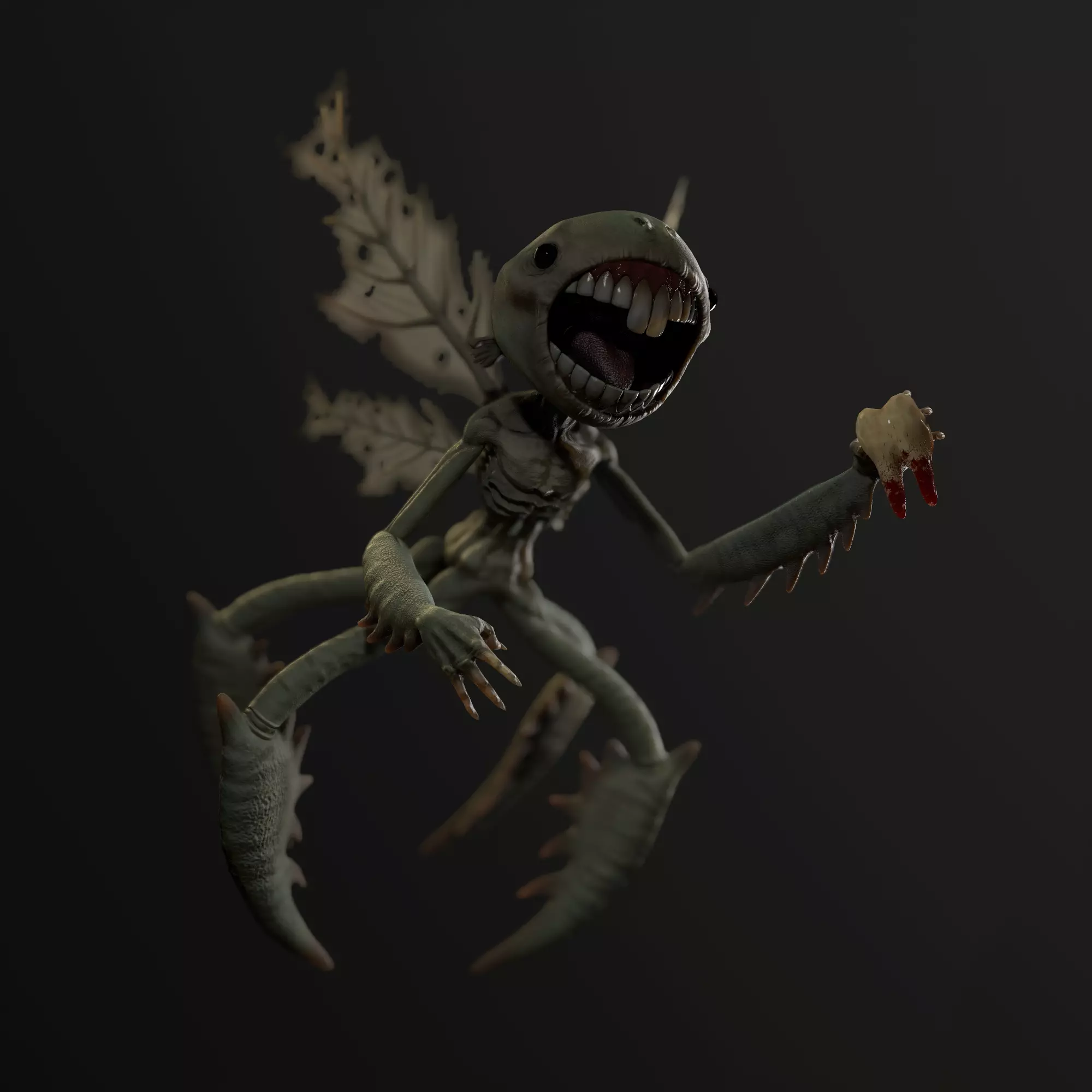 Tooth Fairy Hellboy 2 3D print model_0