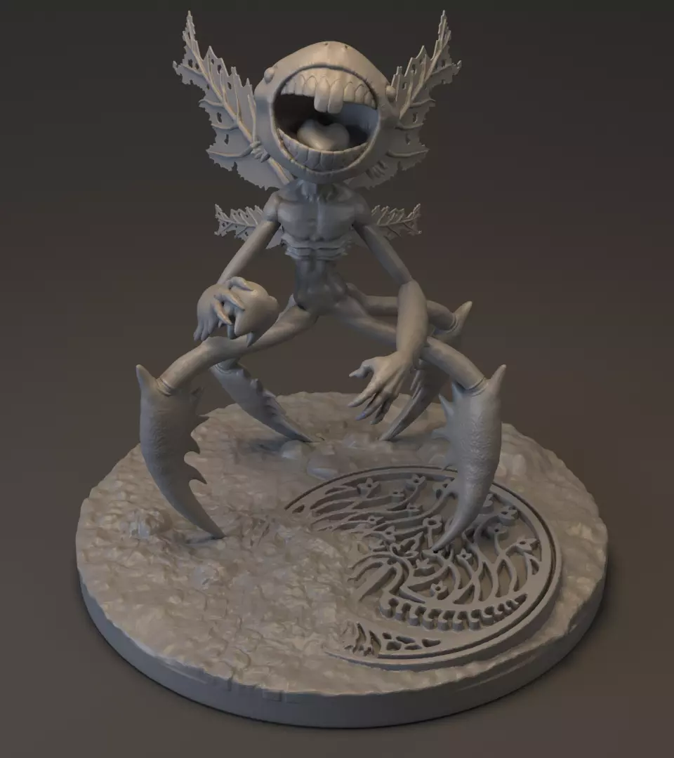 Tooth Fairy Hellboy 2 3D print model_3