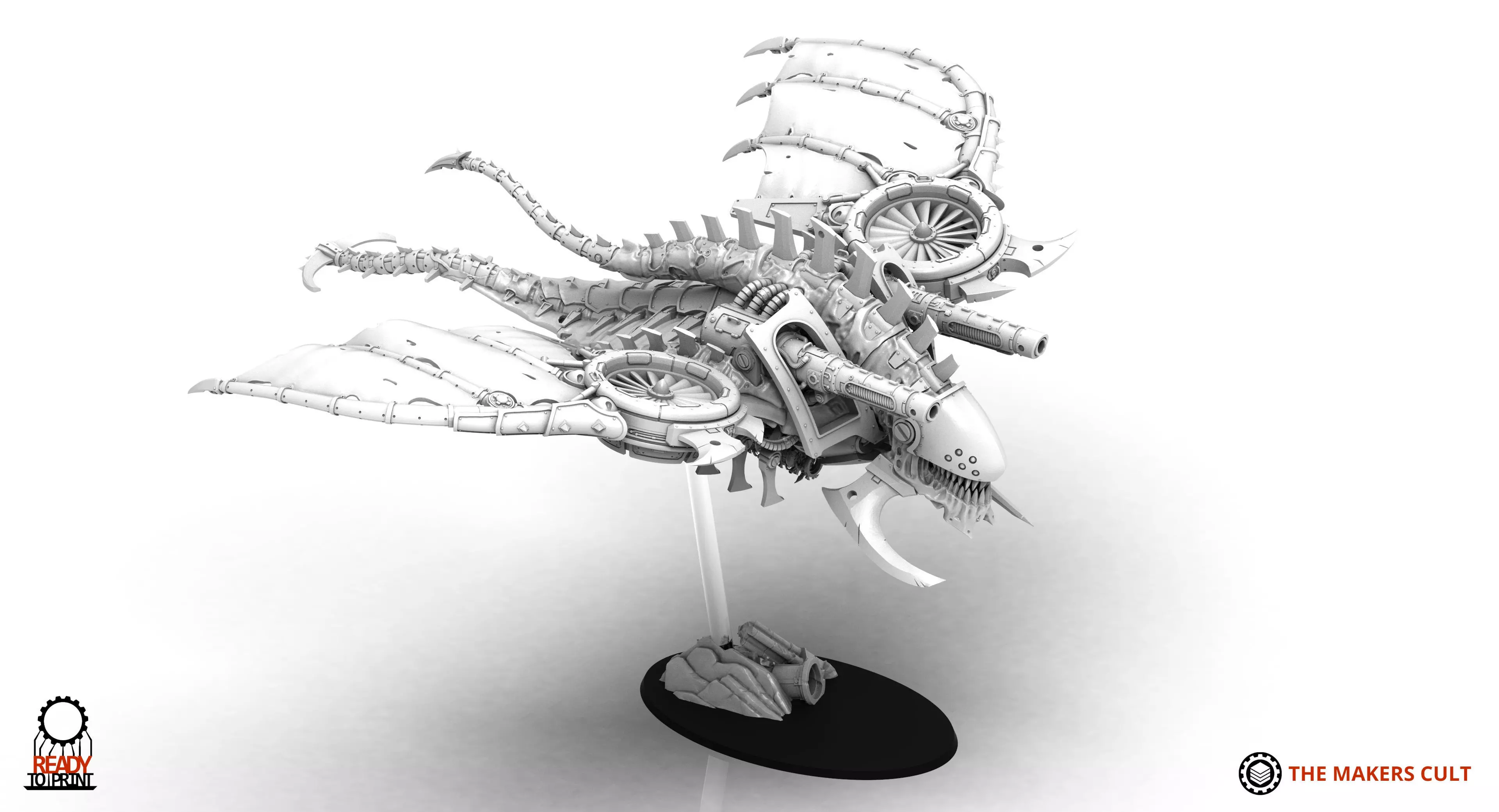 Iron Hive - Harbinger titan 3D print model_4