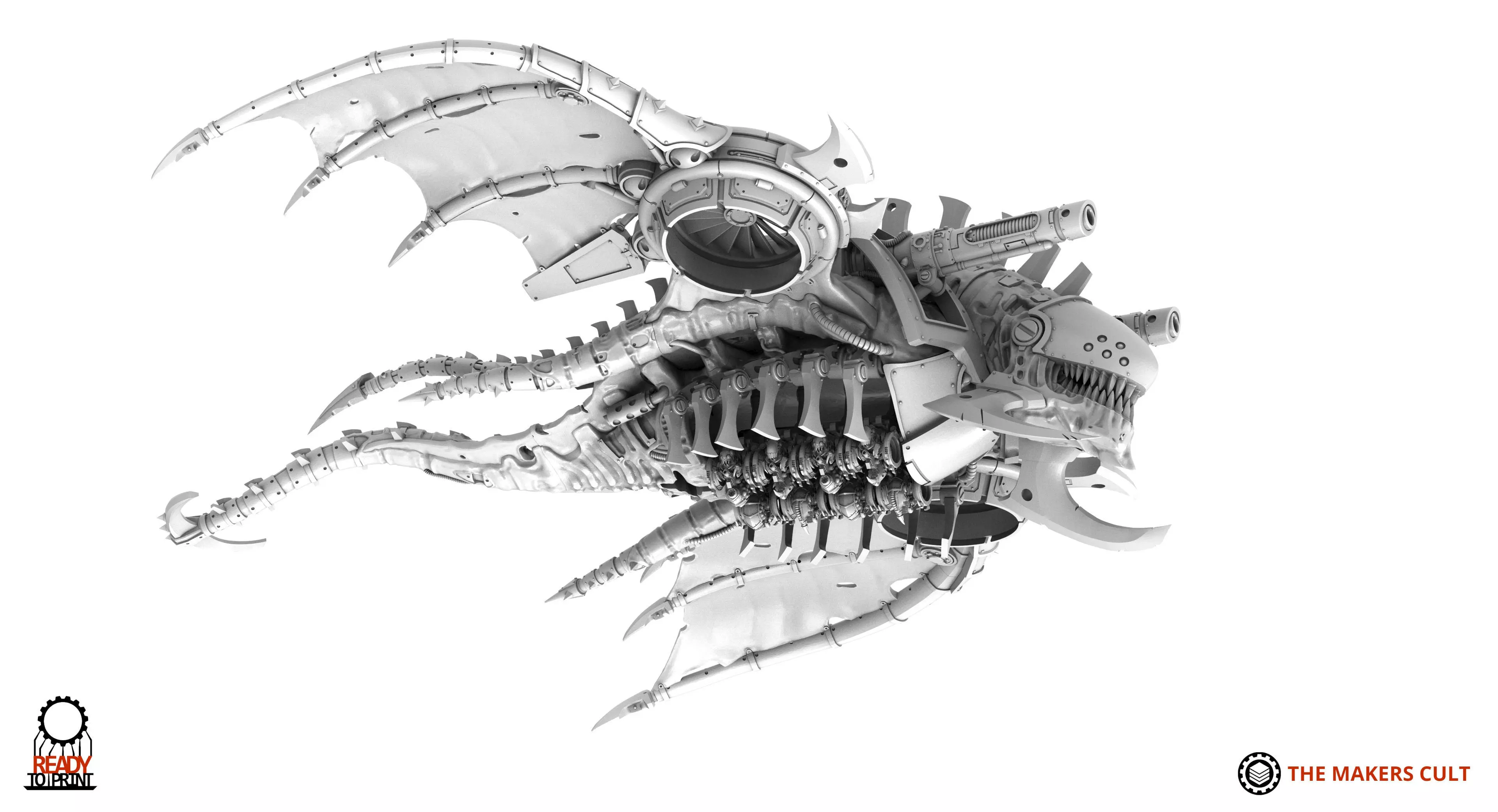 Iron Hive - Harbinger titan 3D print model_2