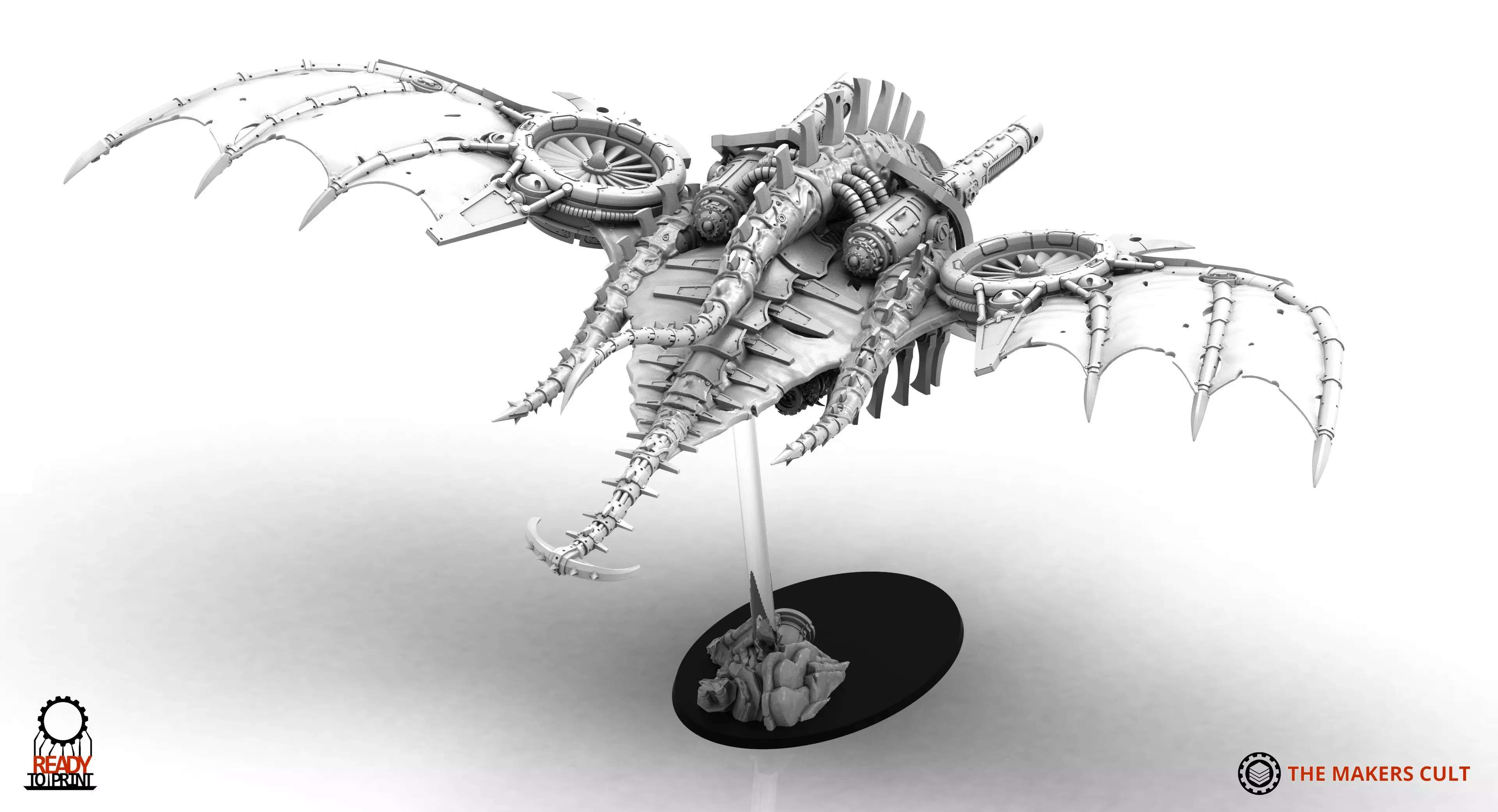 Iron Hive - Harbinger titan 3D print model_3