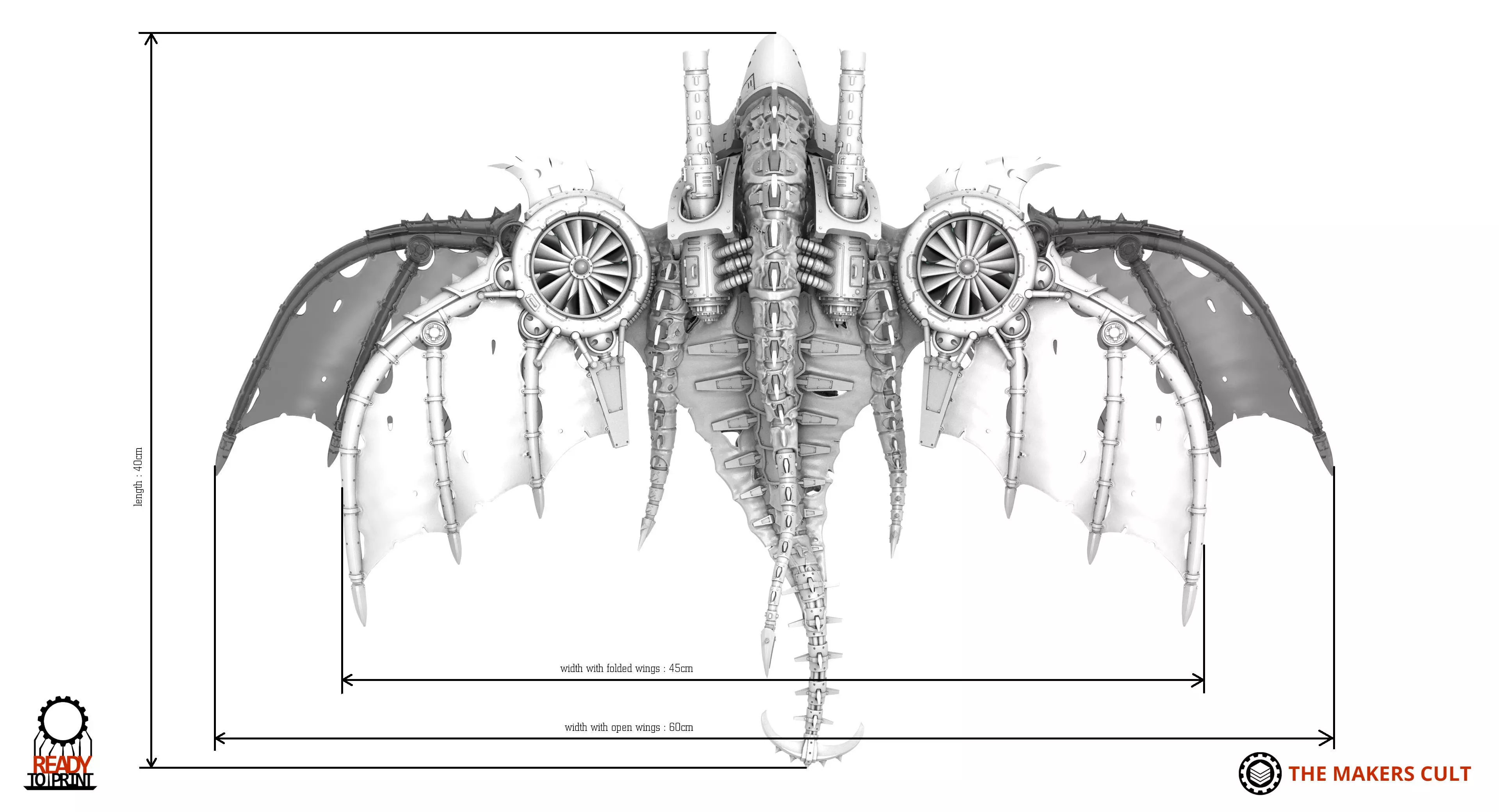 Iron Hive - Harbinger titan 3D print model_8