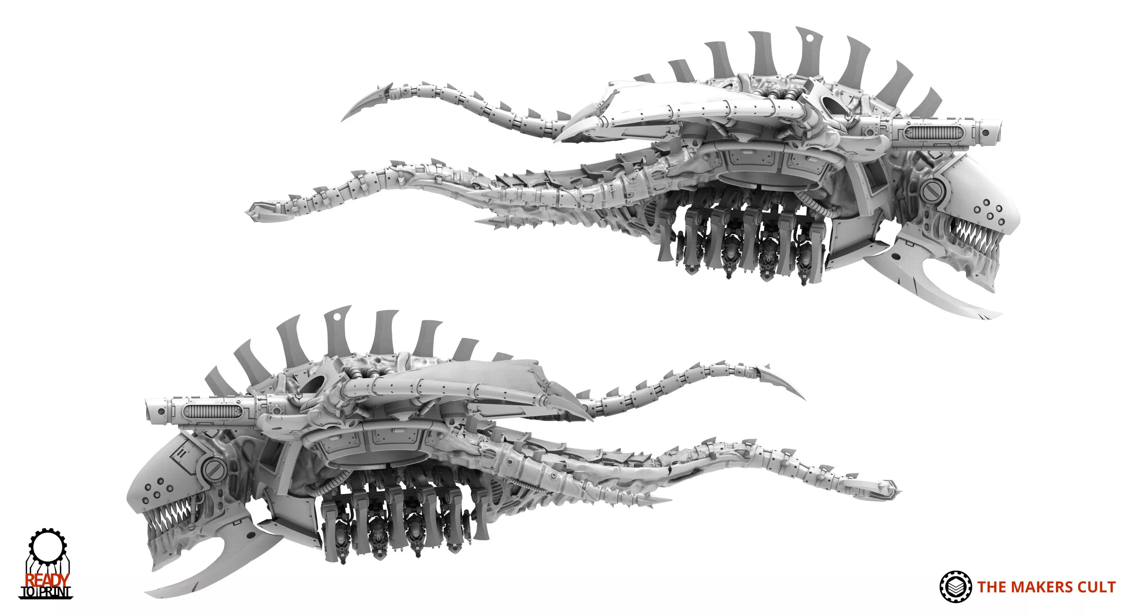 Iron Hive - Harbinger titan 3D print model_7